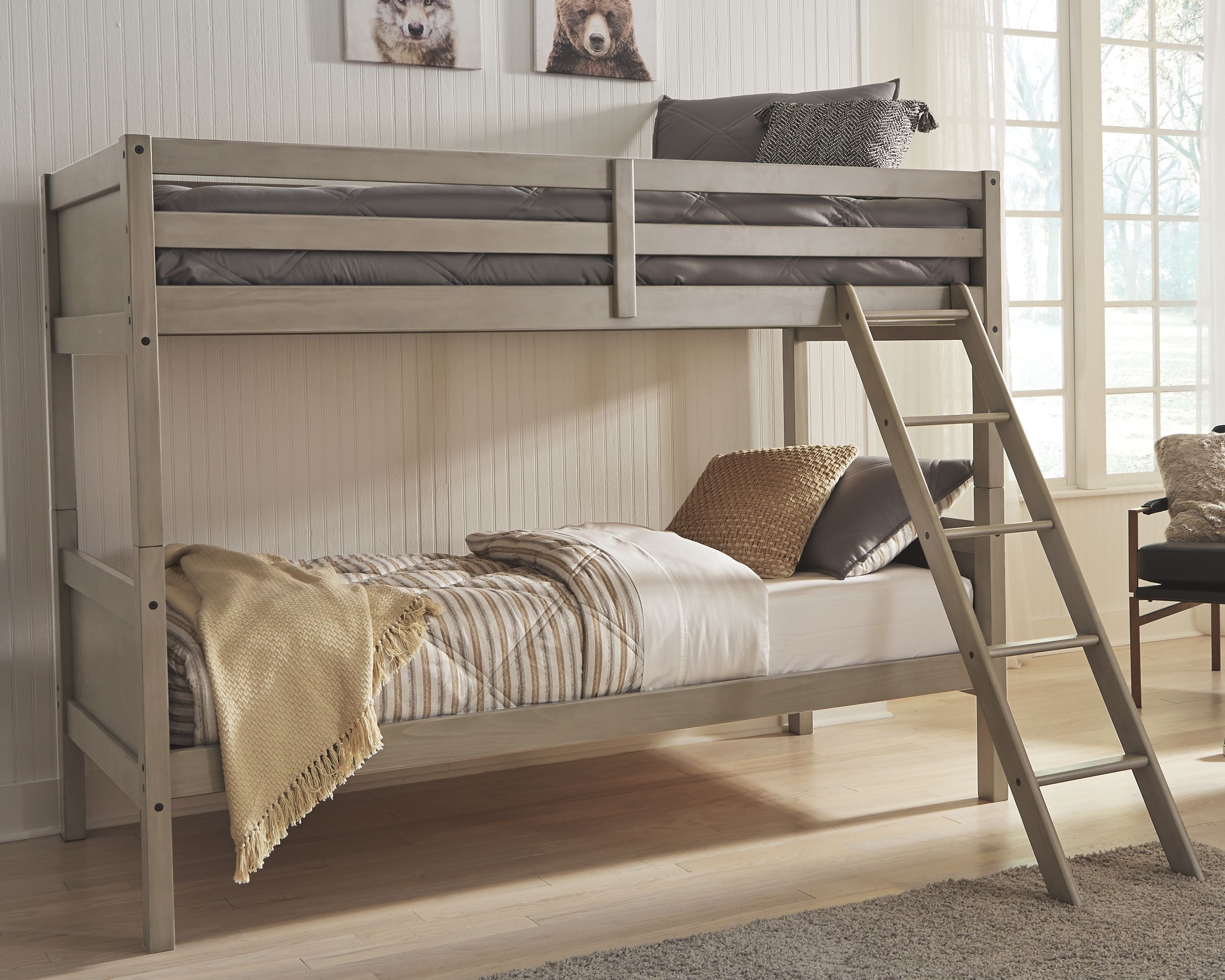 Ashley furniture deals trundle bunk bed