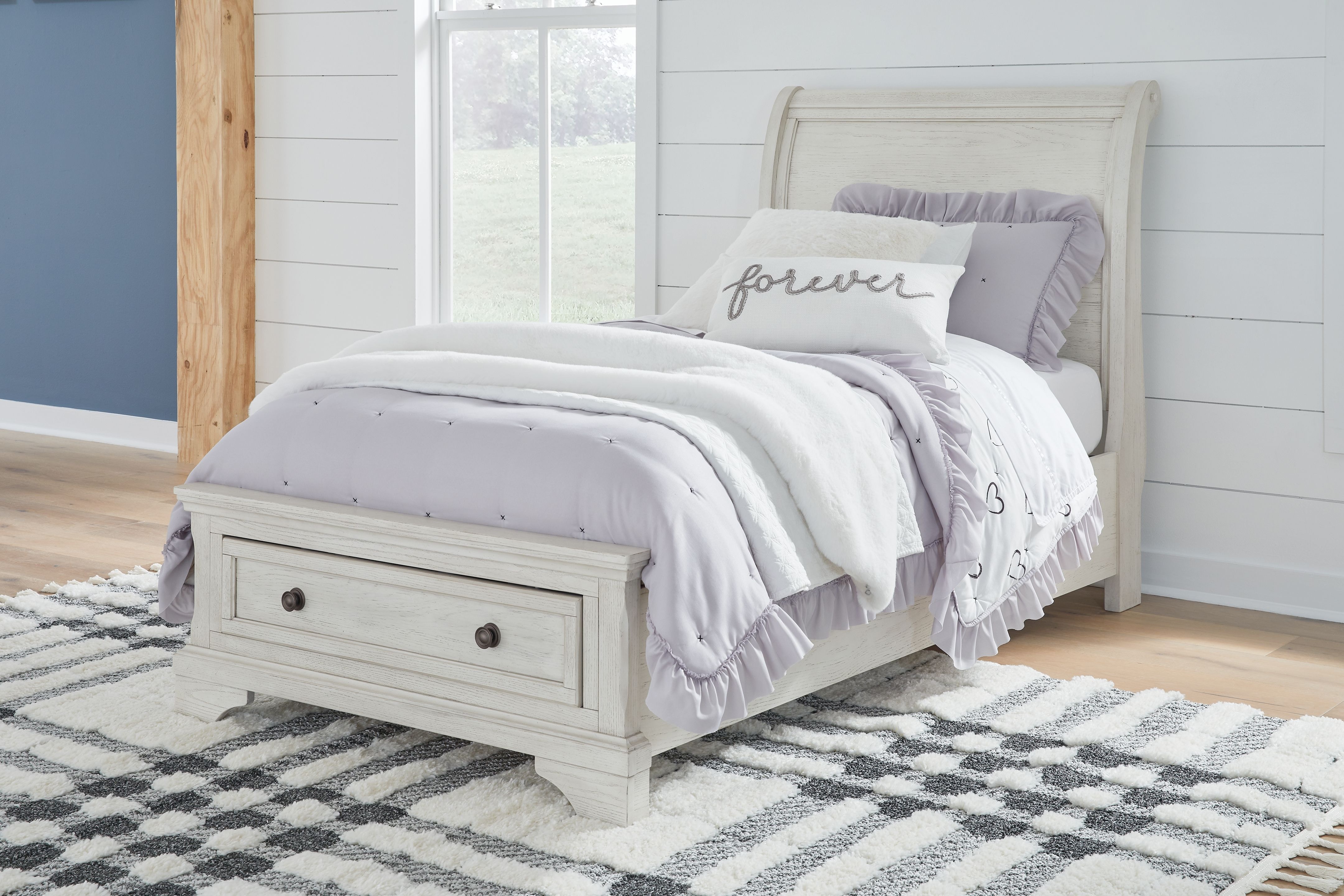 Ashley twin 2025 storage bed