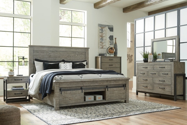 Ashley Brennagan 7 Piece Queen Panel Bedroom Set B774-31-36-77-74S-98S ...