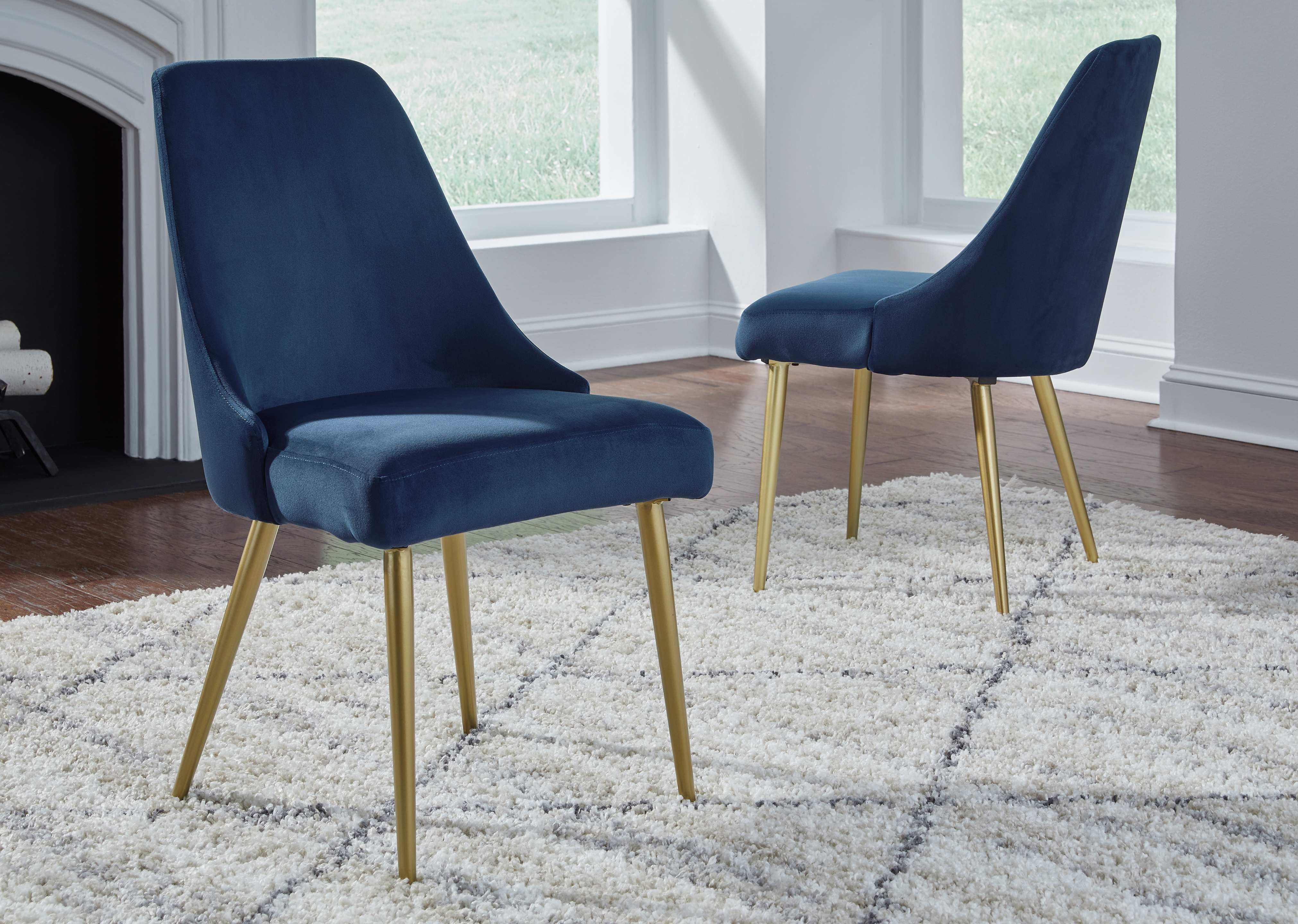 ashley dining upholstered side chair