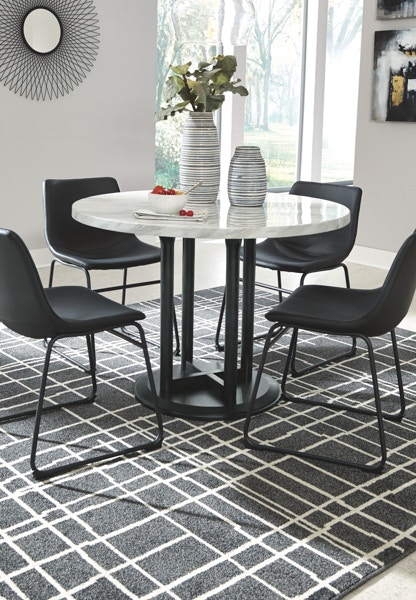 Centiar counter height dining deals table and 4 barstools