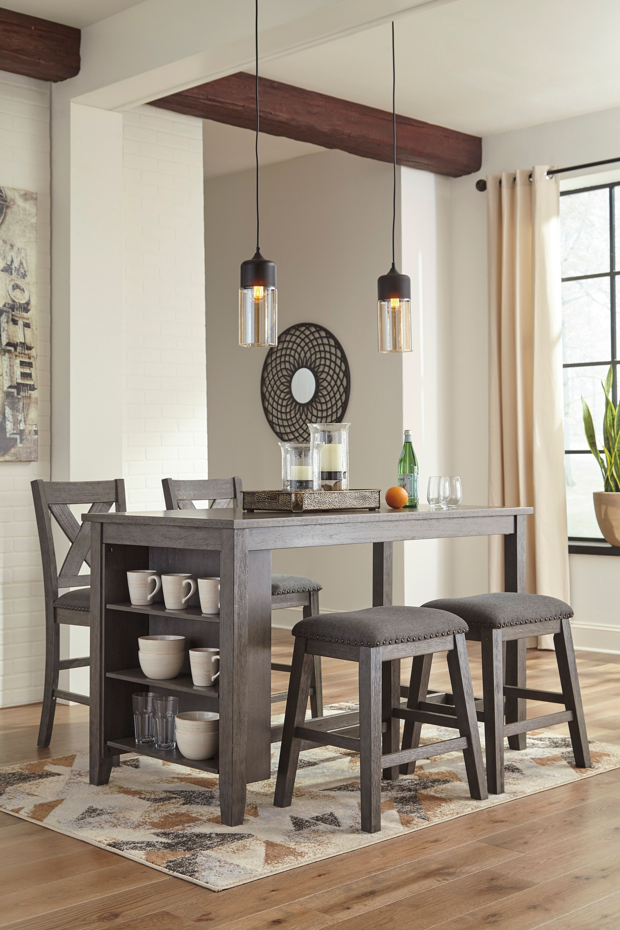 Brookgate gray dining discount set