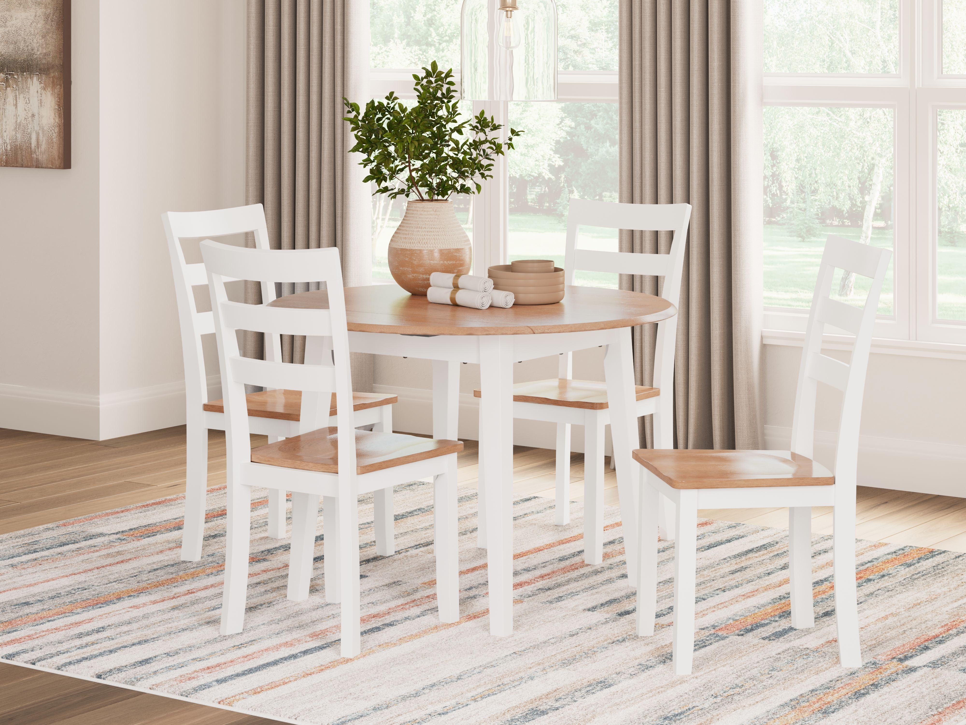 Room Table Set Round Dining Table For Ashley Furniture Realyn
