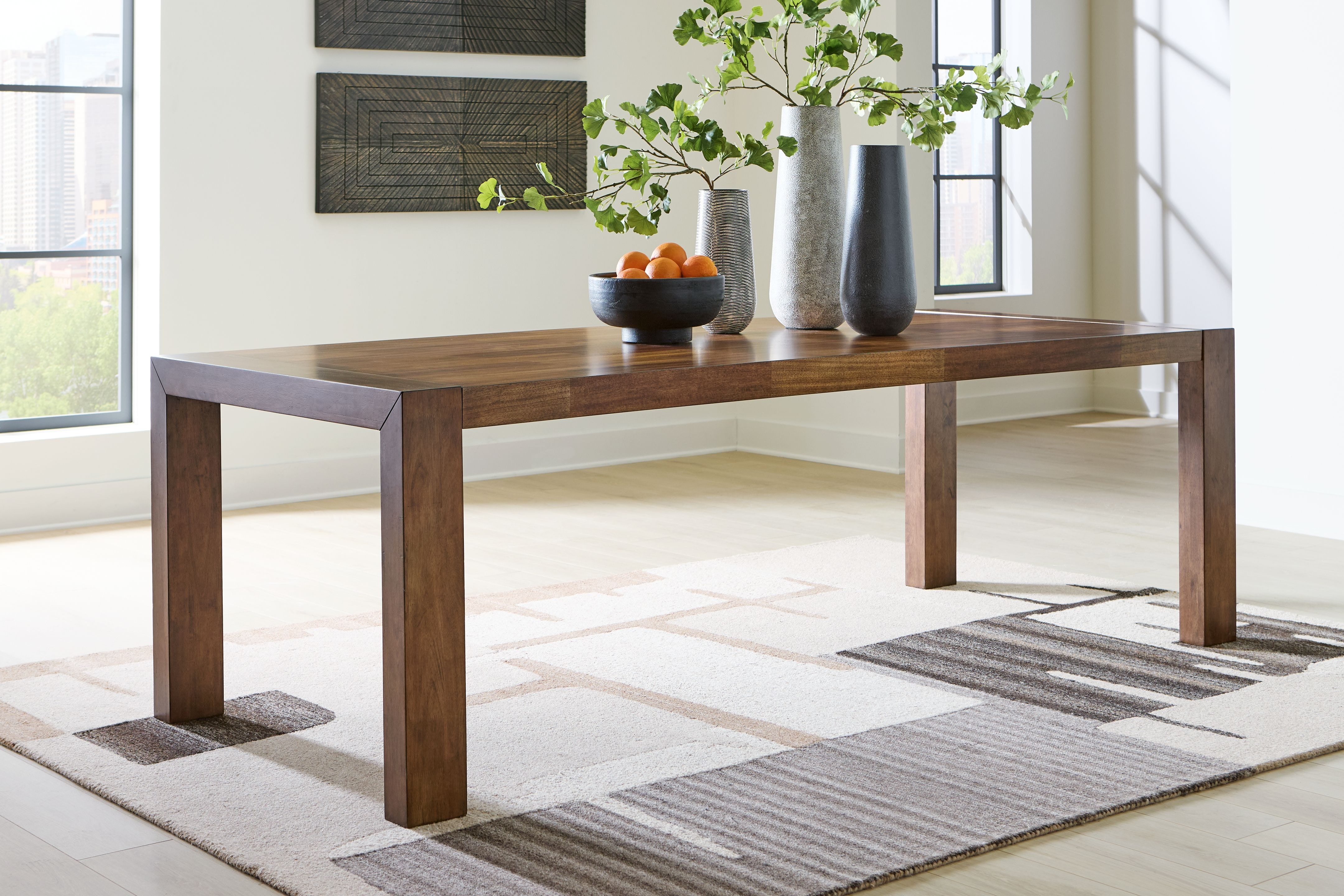 Ashley Kraeburn 9 Piece Rectangular Dining Table Set D496-25-01-4