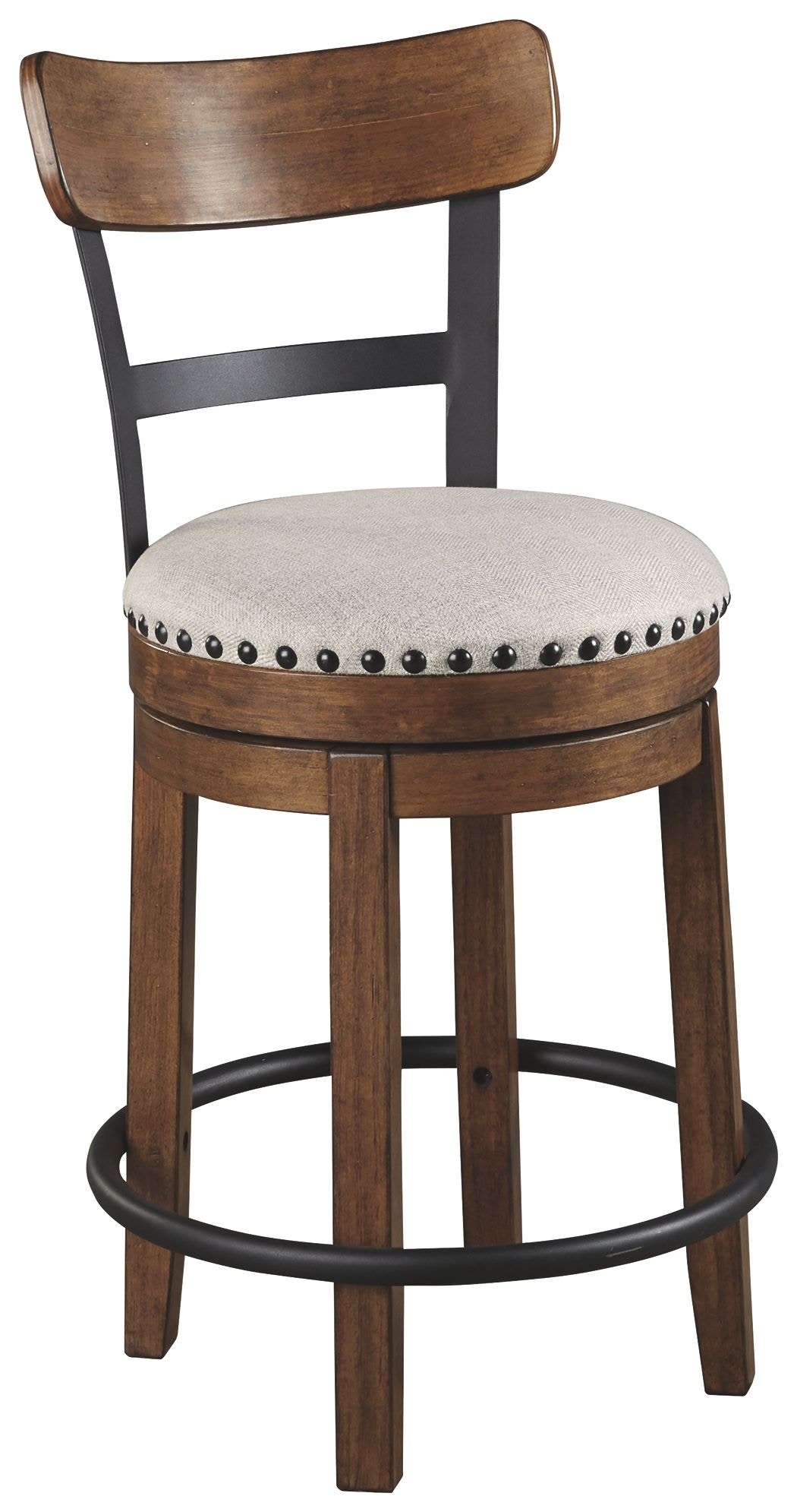 Ashley Uph Swivel Barstool D546-424