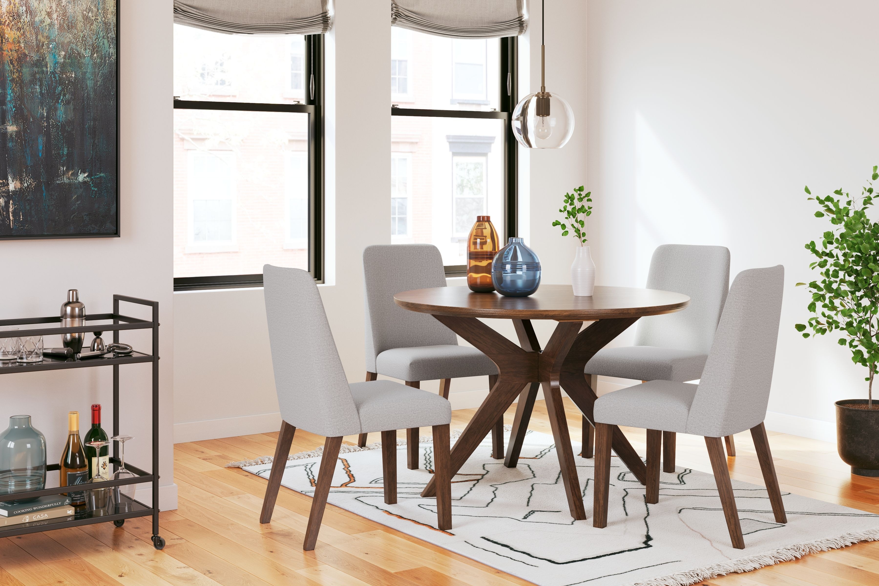 5 piece discount dining room set