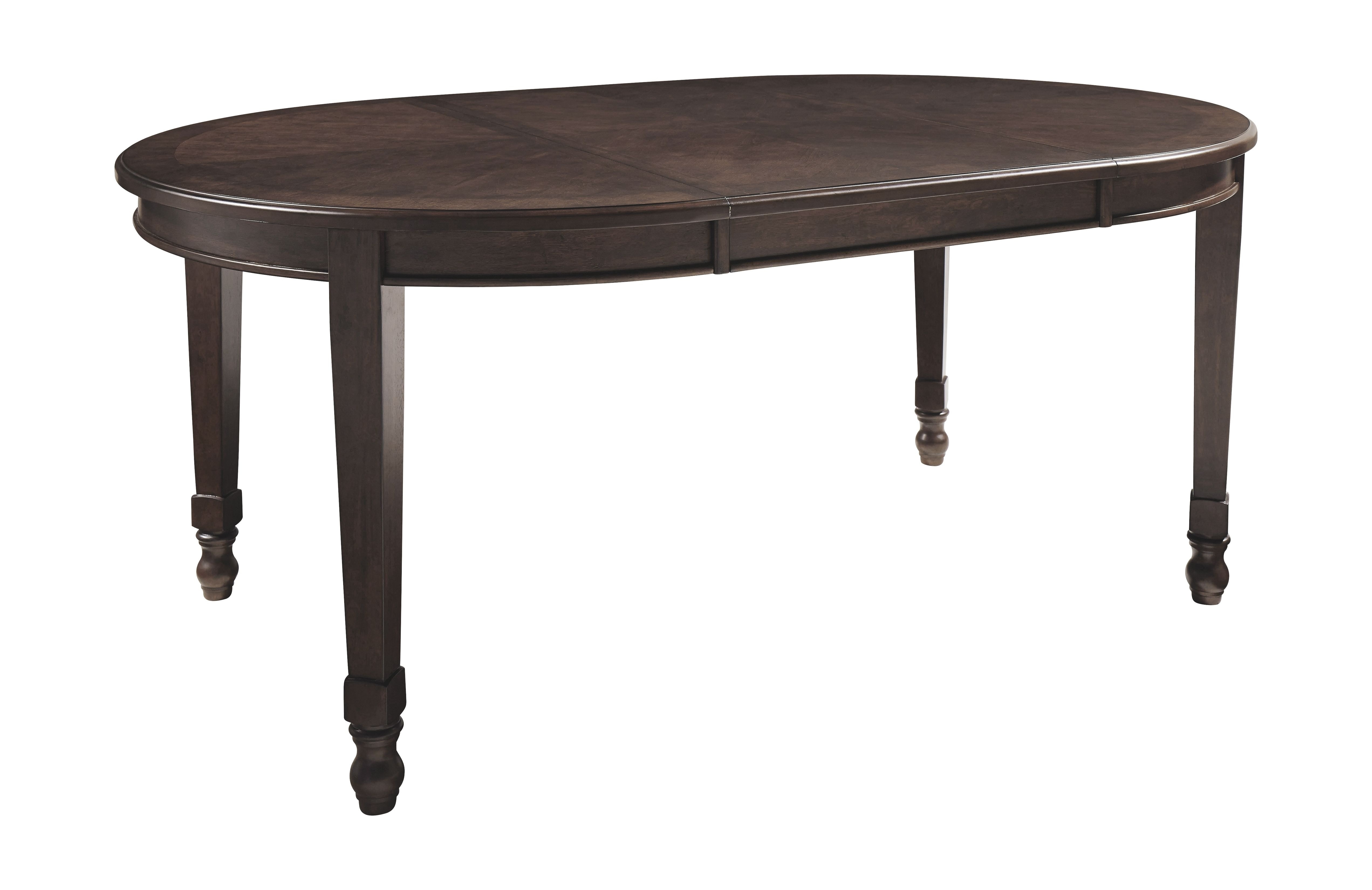 ashley furniture oval dining table