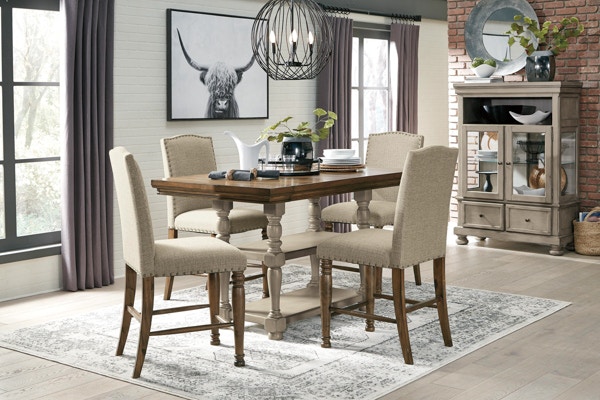 Ashley furniture 5 piece deals dining set