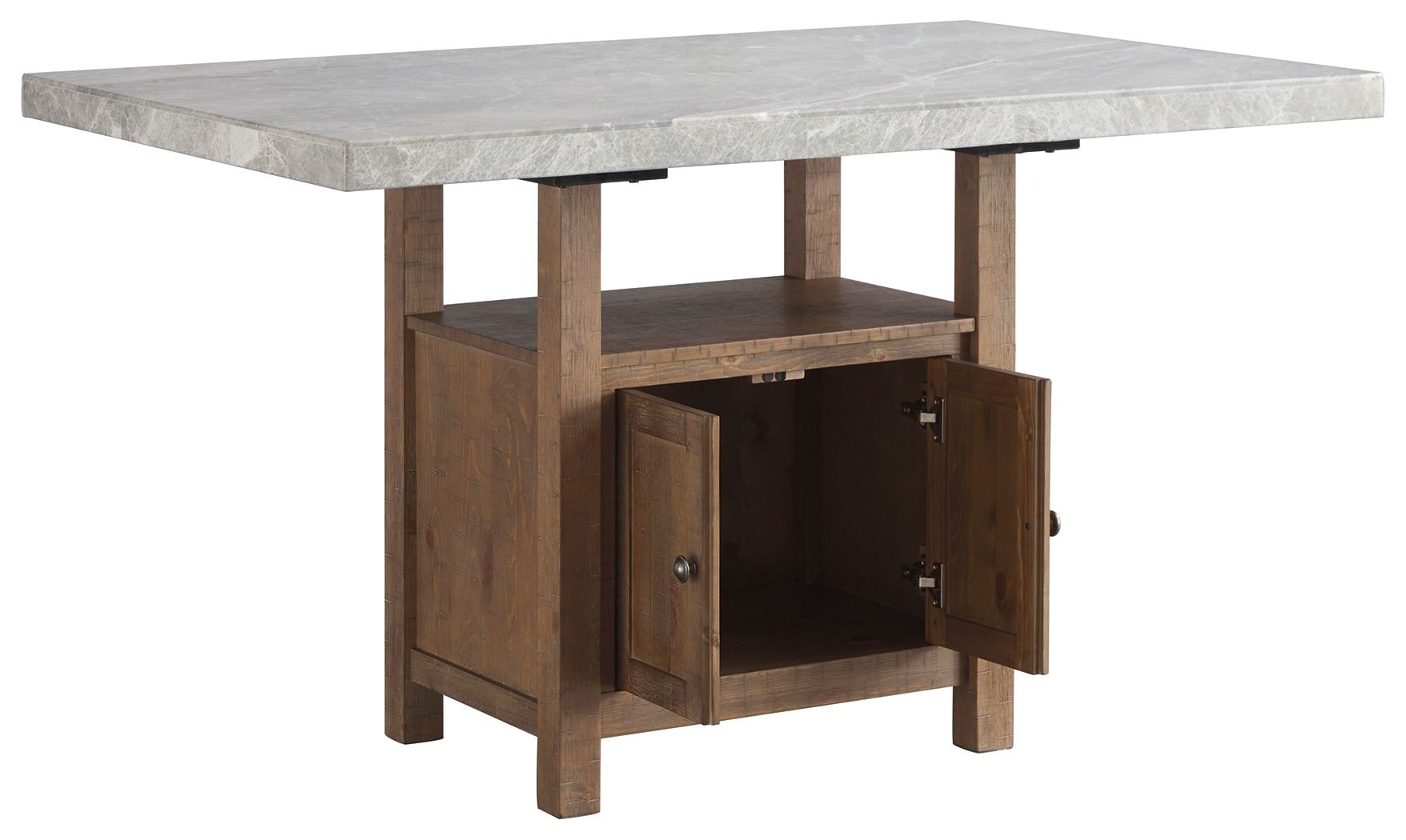 Ashley Aleeda Counter Height Dining Table D747-13T-13B - Portland