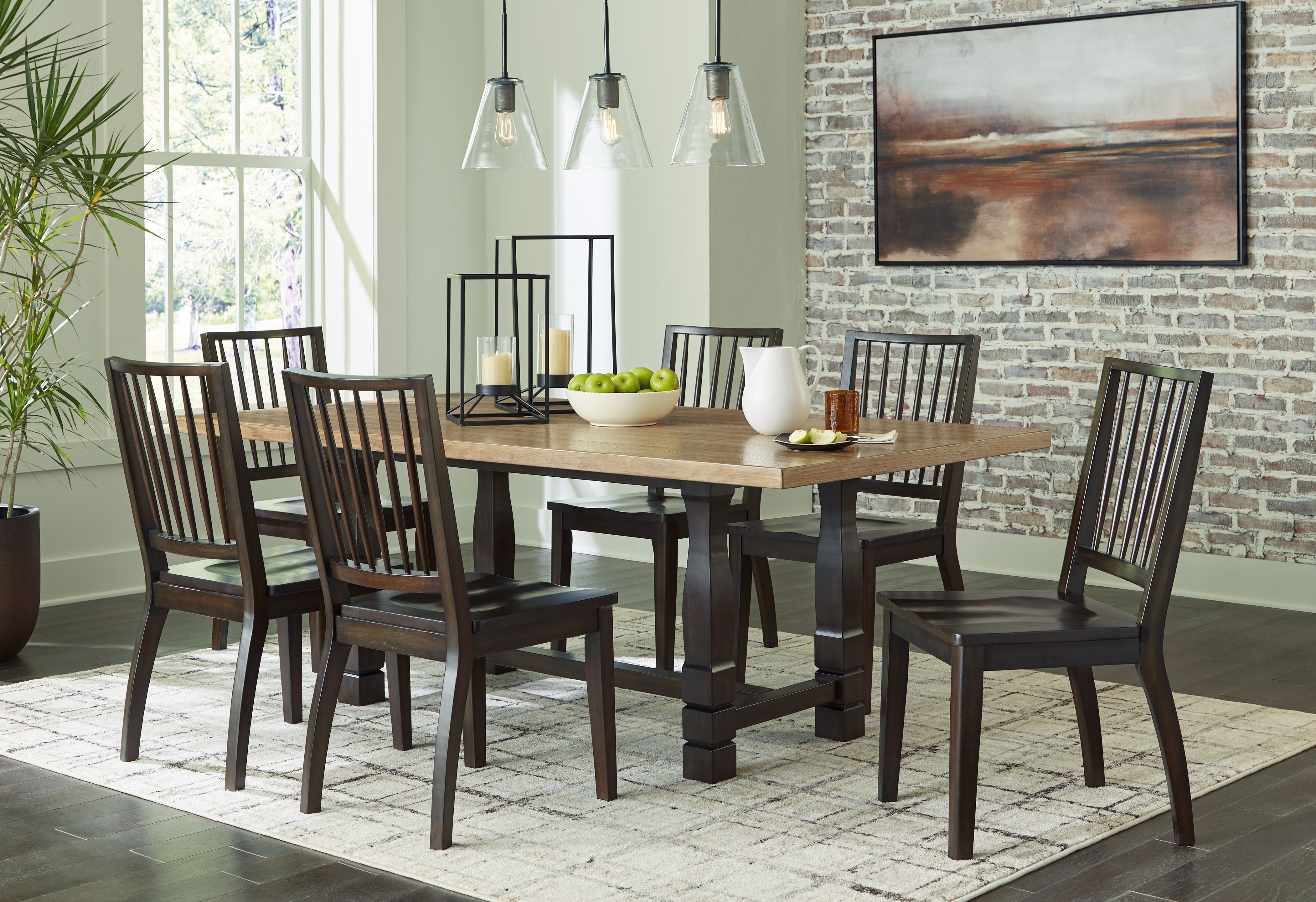 Ashley furniture 3 piece dining deals set