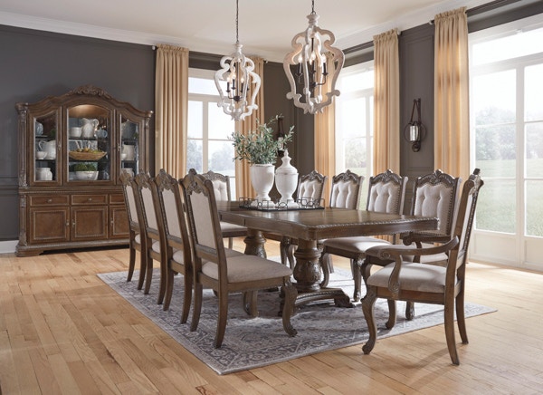 Ashley signature dining set hot sale