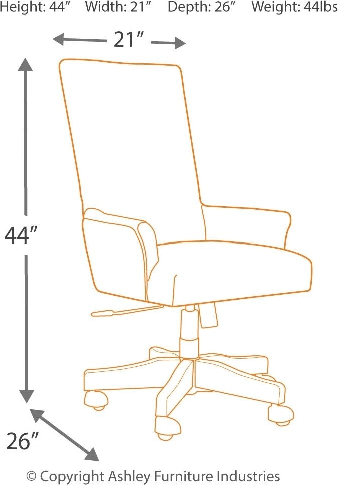 Ashley Johurst 2 Piece Home Office Set H76244H67501A Portland, OR