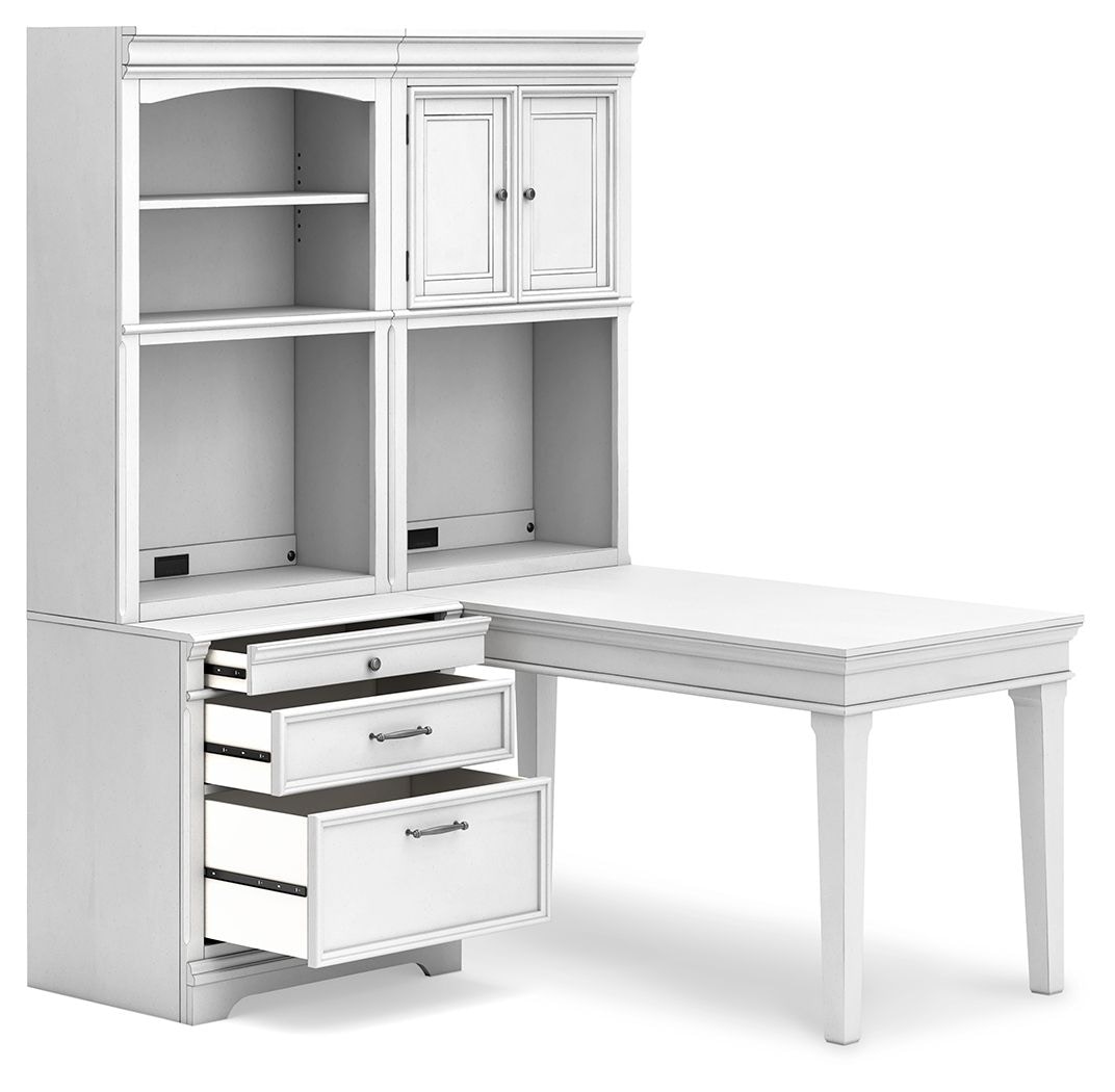 Ashley homestore store white desks