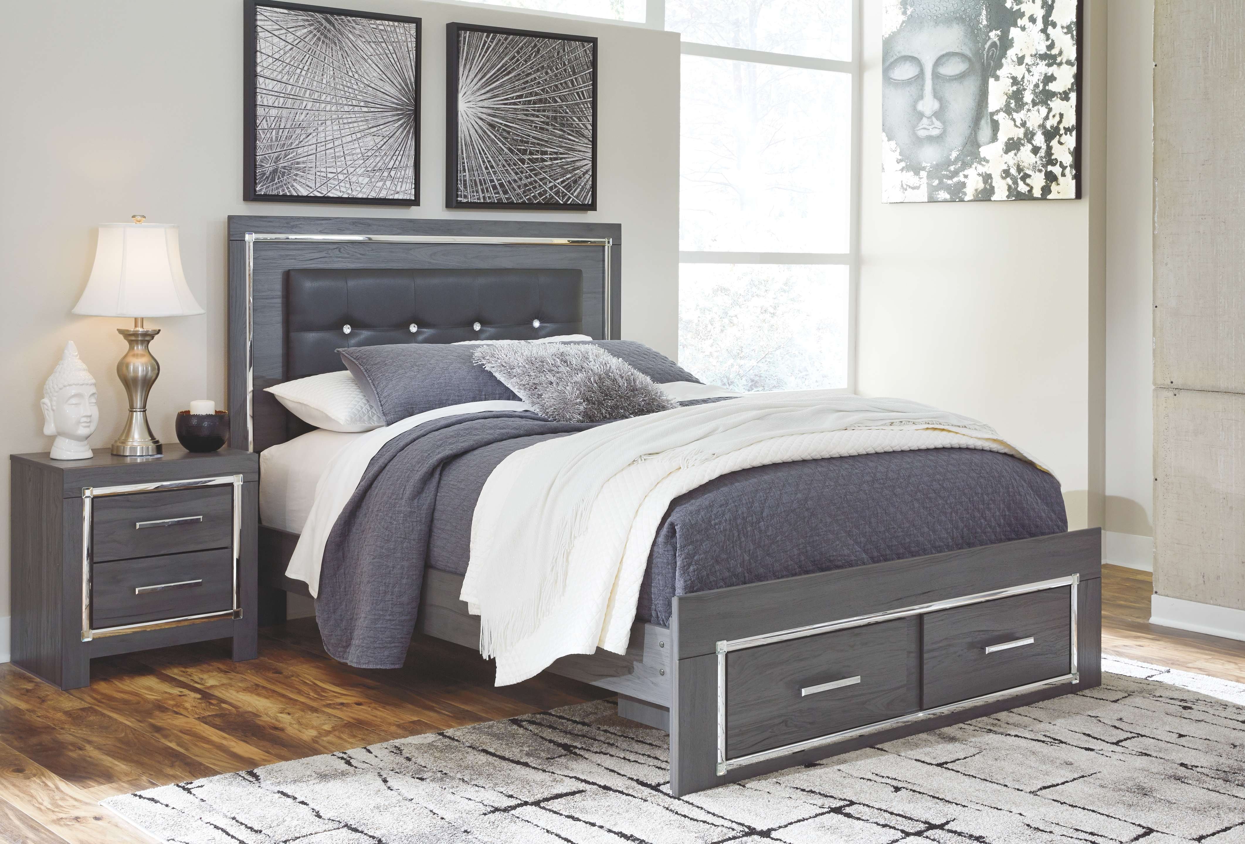 Ashley furniture store platform bed