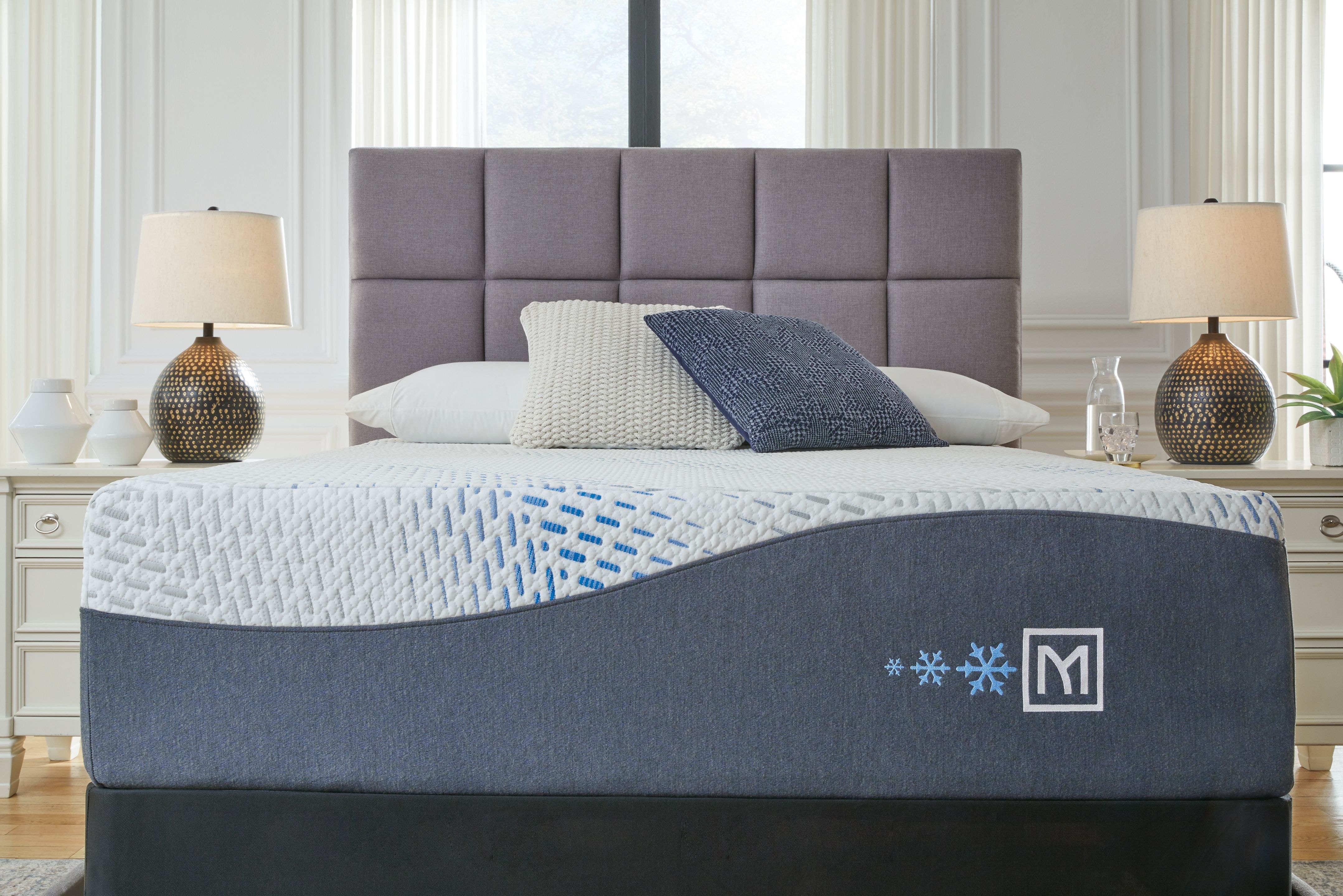 Firm hybrid on sale queen mattress