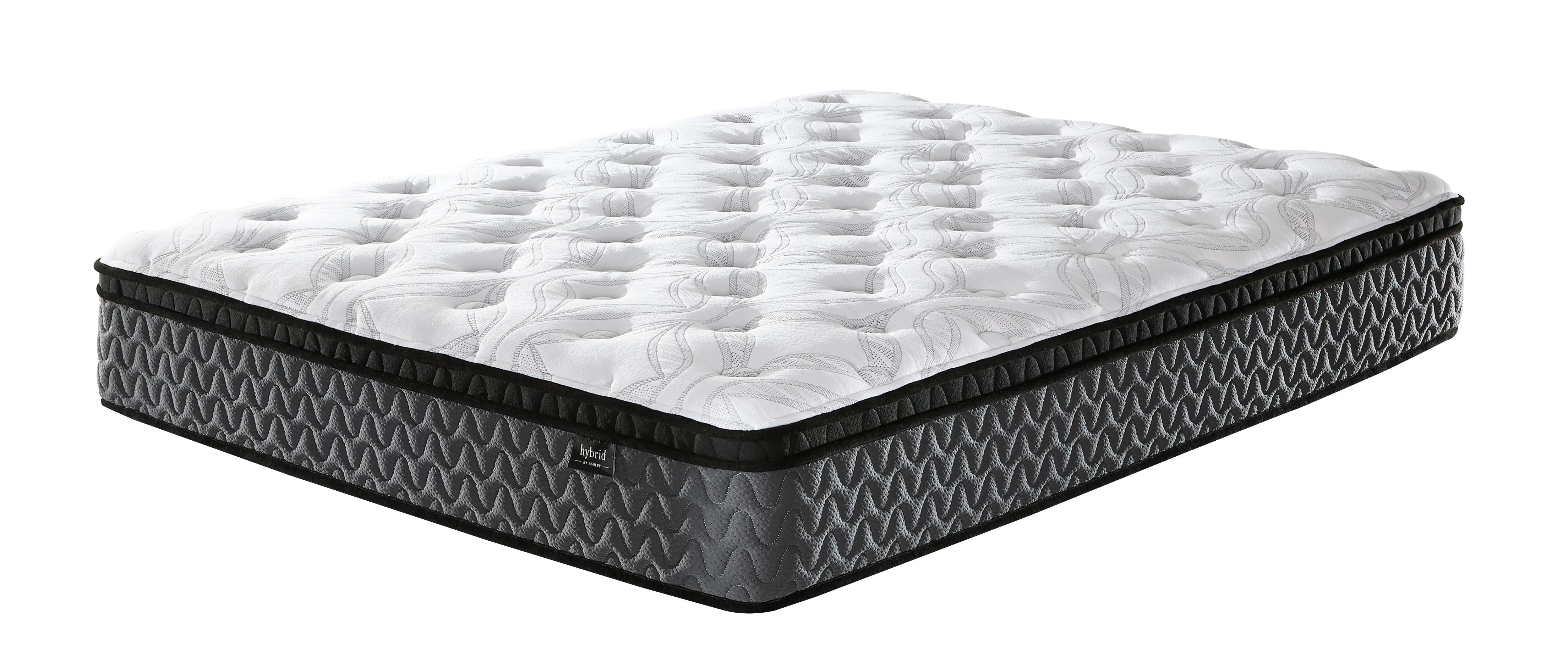 Ashley 12 inch hybrid queen mattress on sale in a box