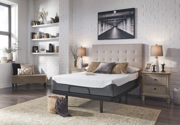 Queen mattress deals and base set