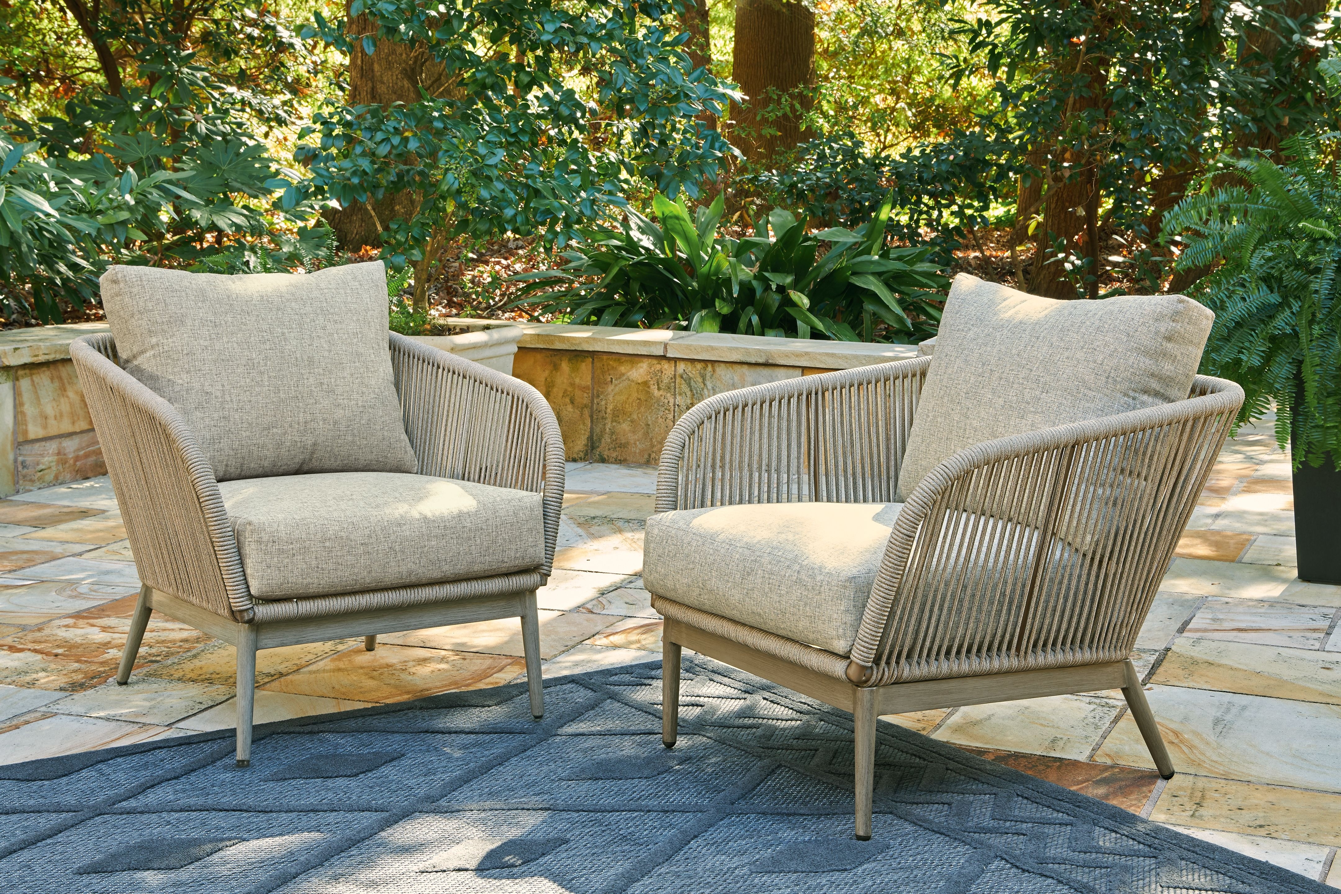 Ashley Swiss Valley 4 Piece Lounge Set P390-838-820-2-700