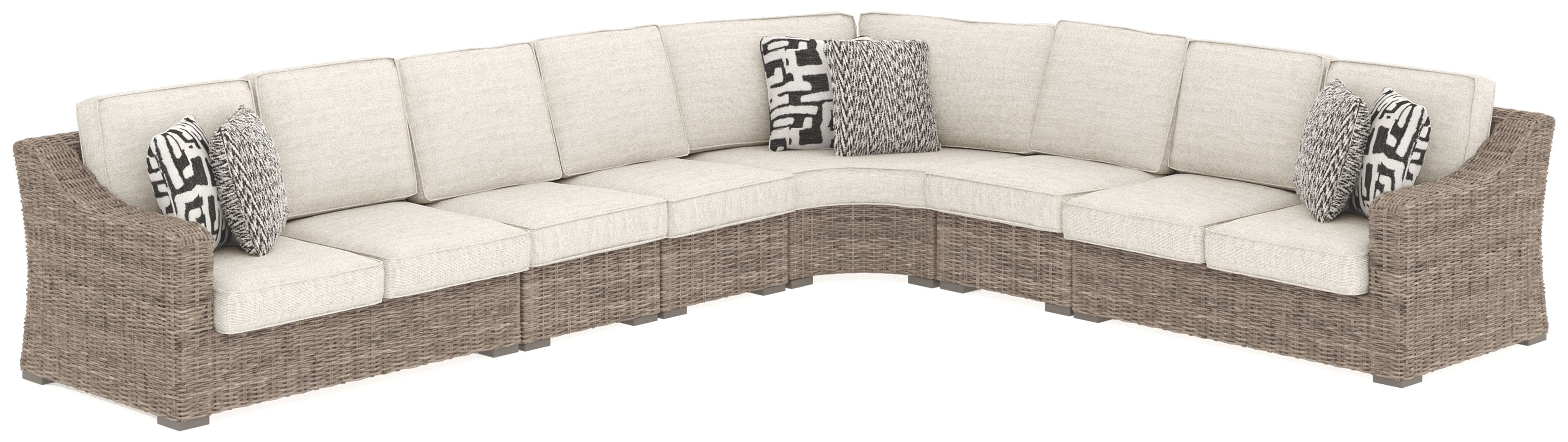 Ashley beachcroft outdoor outlet sectional