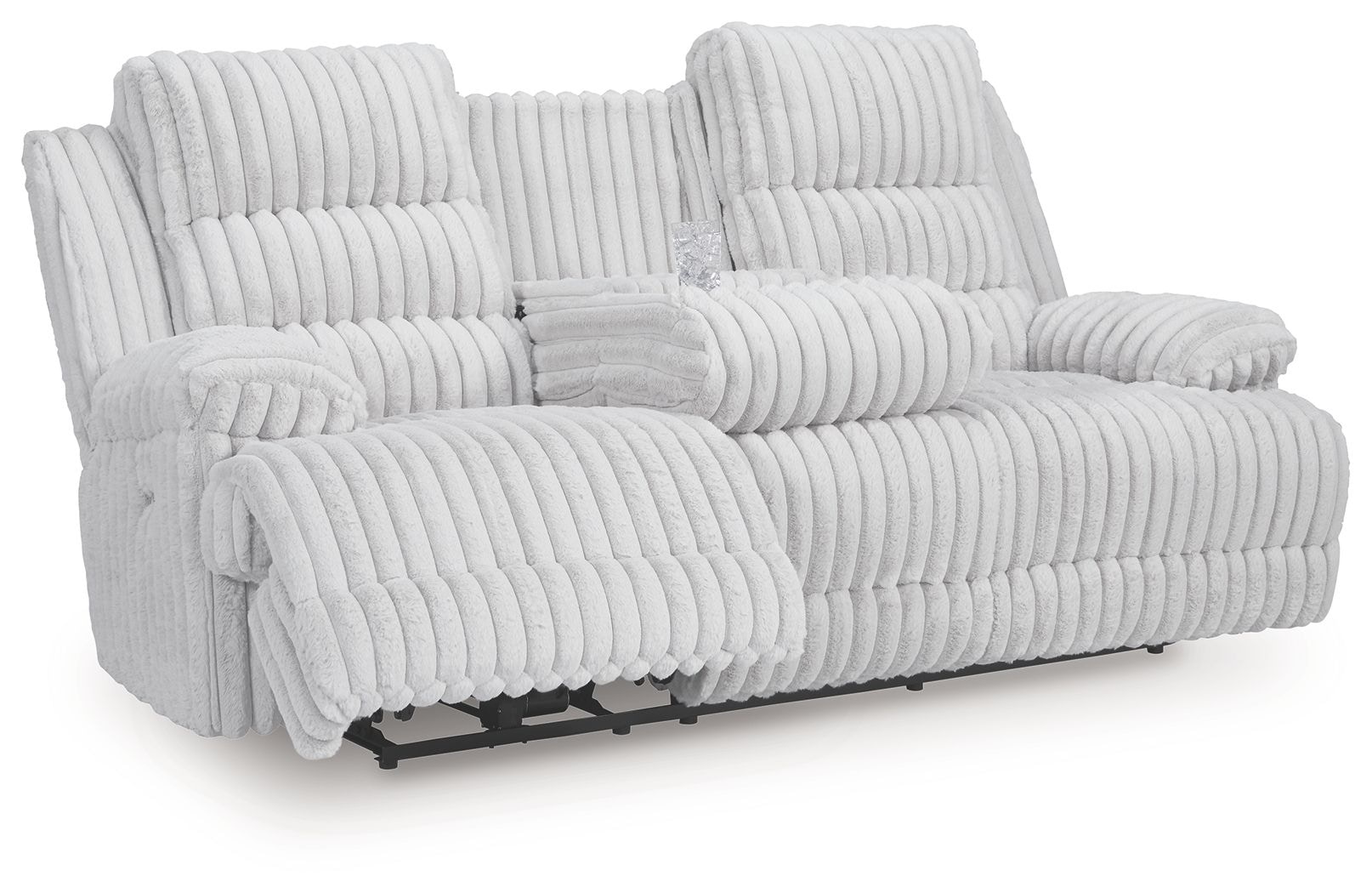 Ashley Reclining Power Sofa With Drop Down Table PC4280499