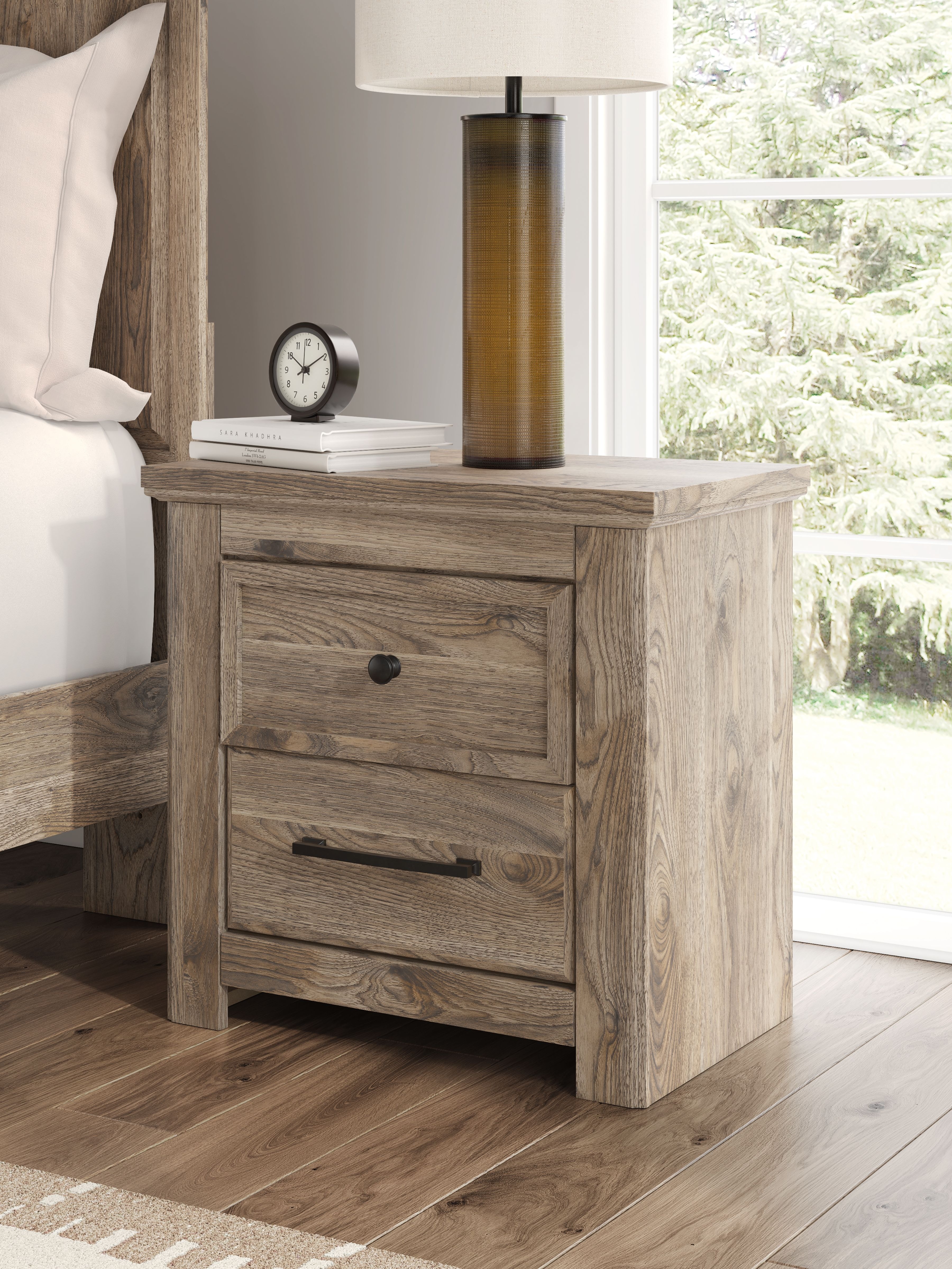 Ashley Two Drawer Night Stand PCB2260-92
