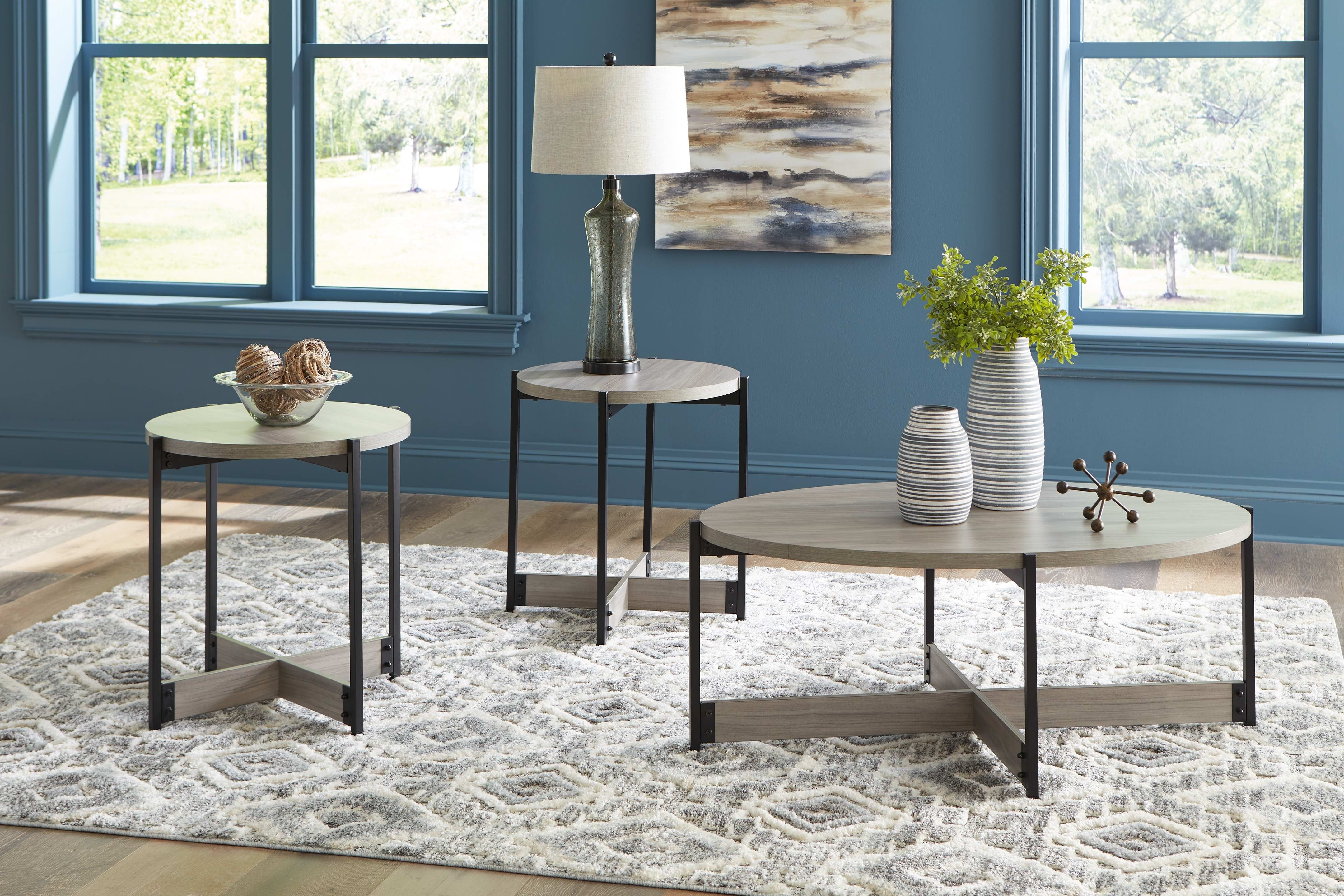 Ashley Nevilyn Occasional Table Set T066-13 - Portland, OR | Key Home Furnishings
