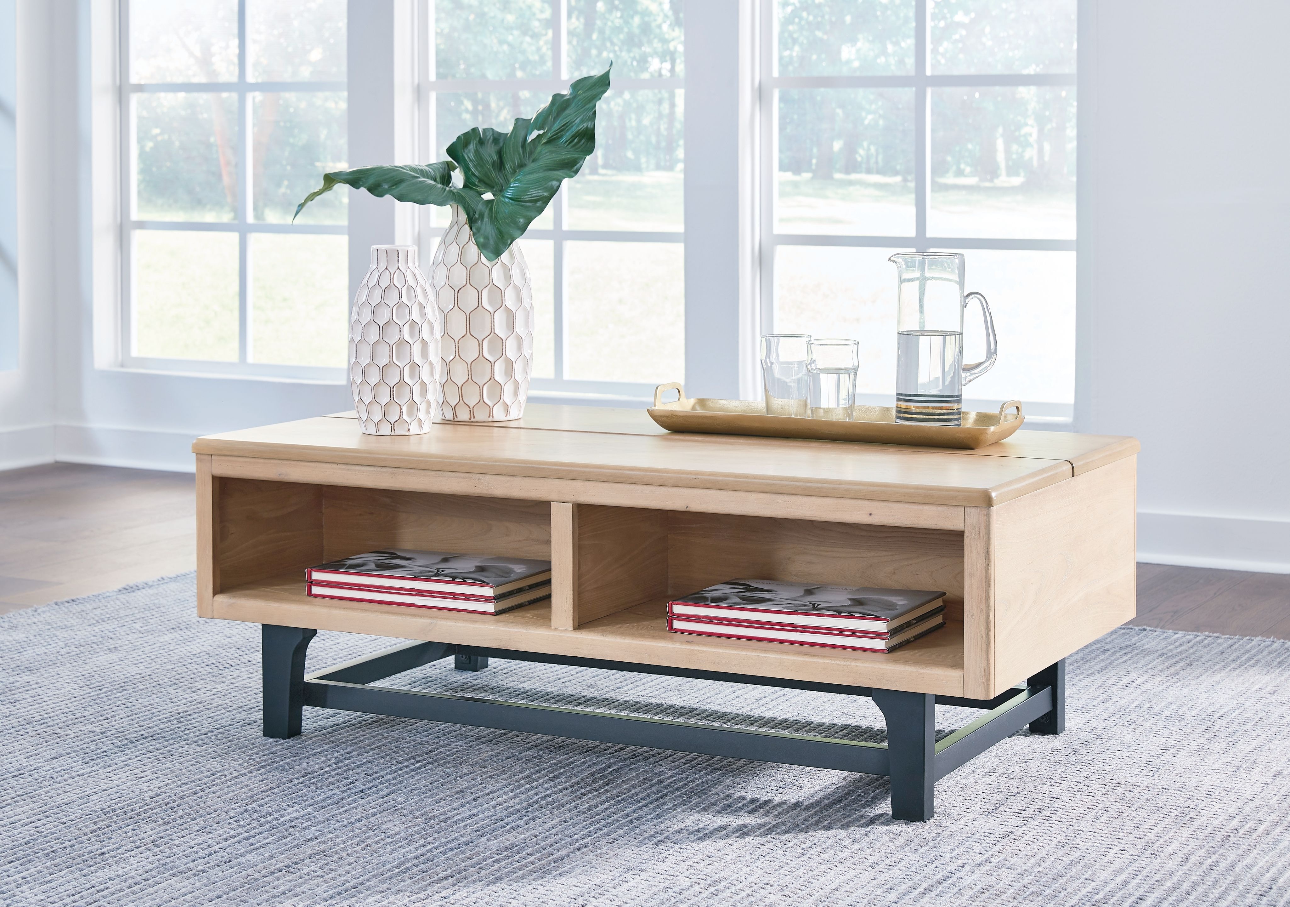 テーブル 9 Ashley Freslowe Lift Top Cocktail Table T931-9 - Portland, OR