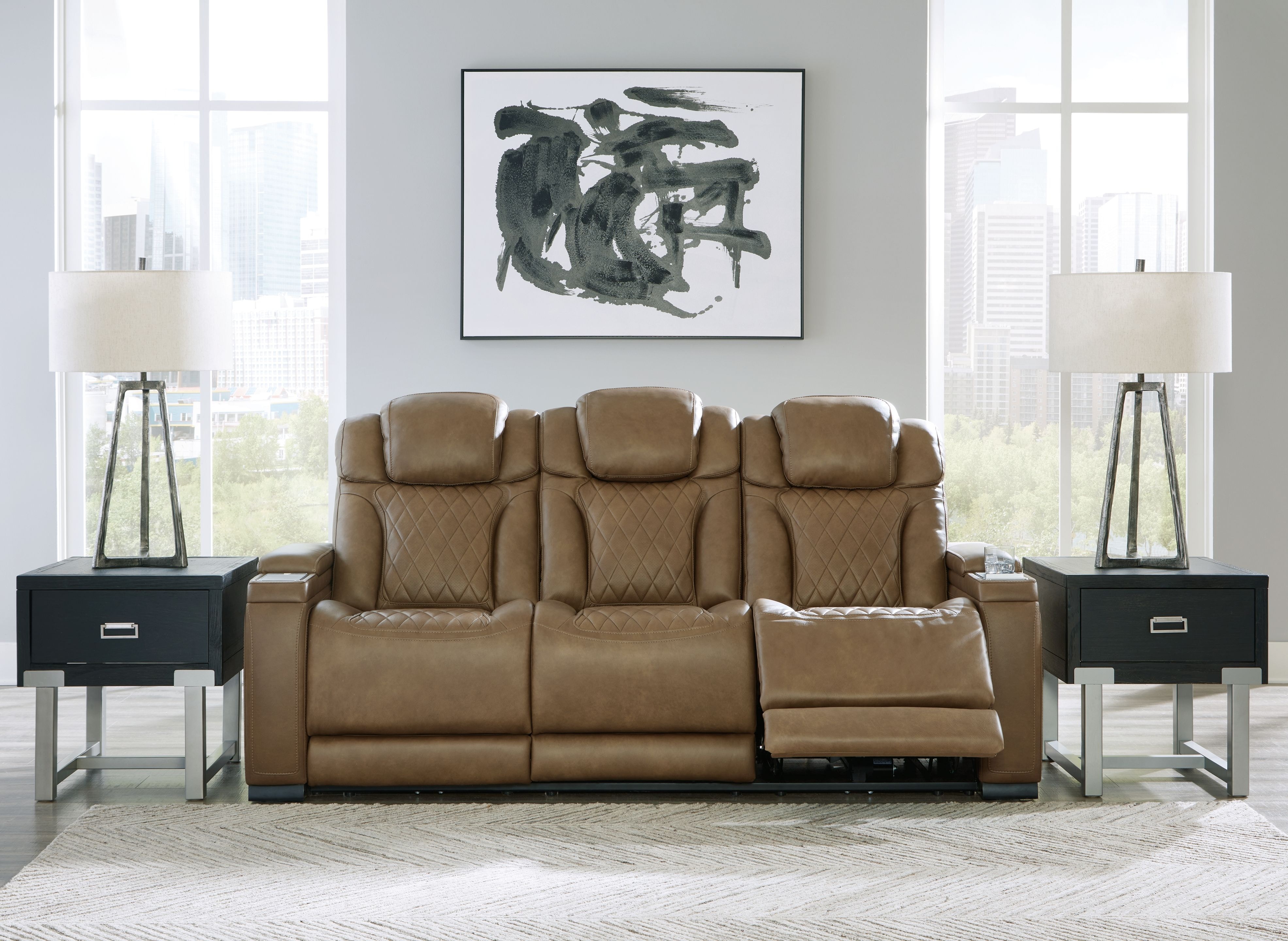 Ashley Strikefirst 3 Piece Power Reclining Living Room Set U128071518