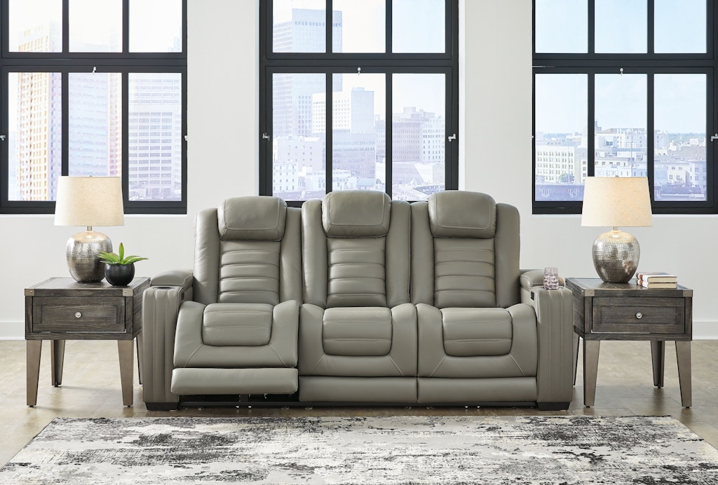 Ashley Backtrack 3 Piece Power Reclining Living Room Set U28005-15-18 ...