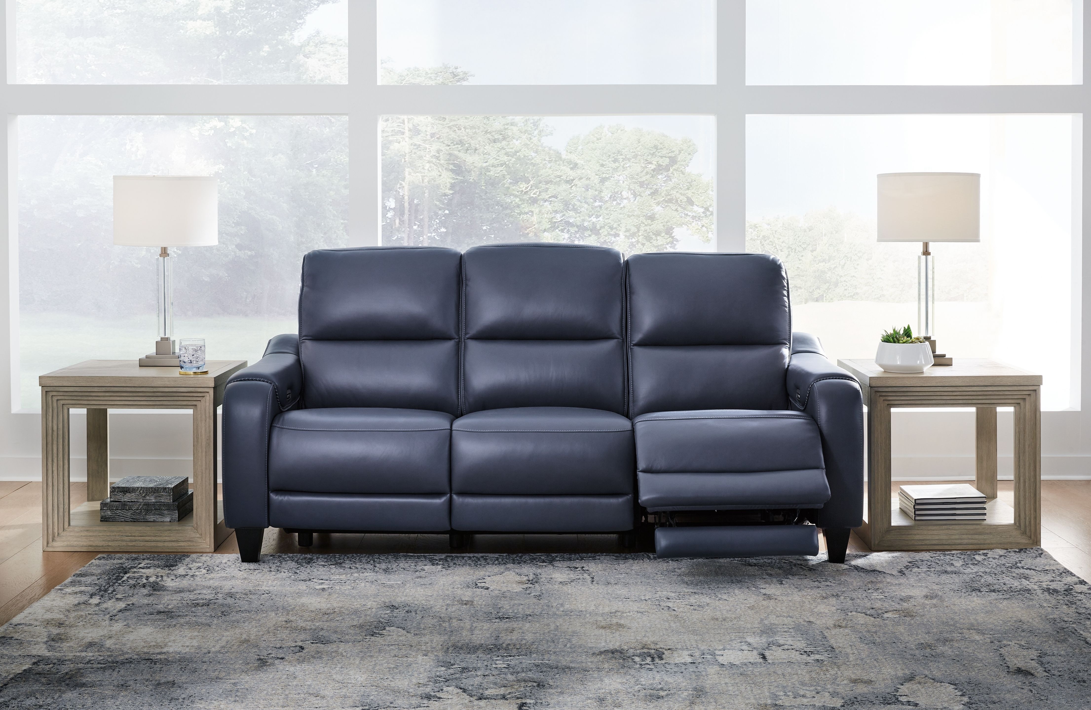 Ashley Mercomatic Power Reclining Sofa and Power Reclining