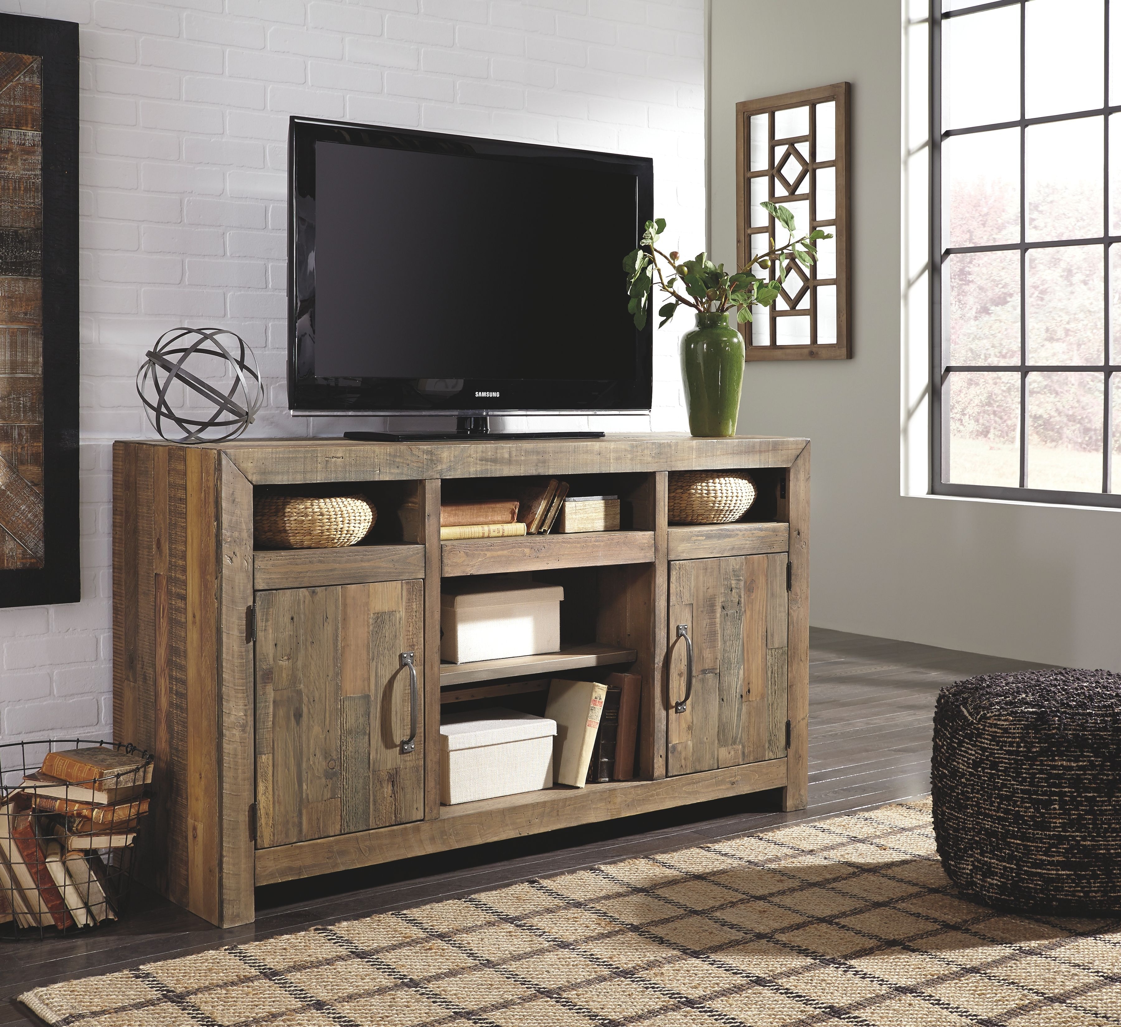Ashley Sommerford LG TV Stand W/Fireplace Option W775-48