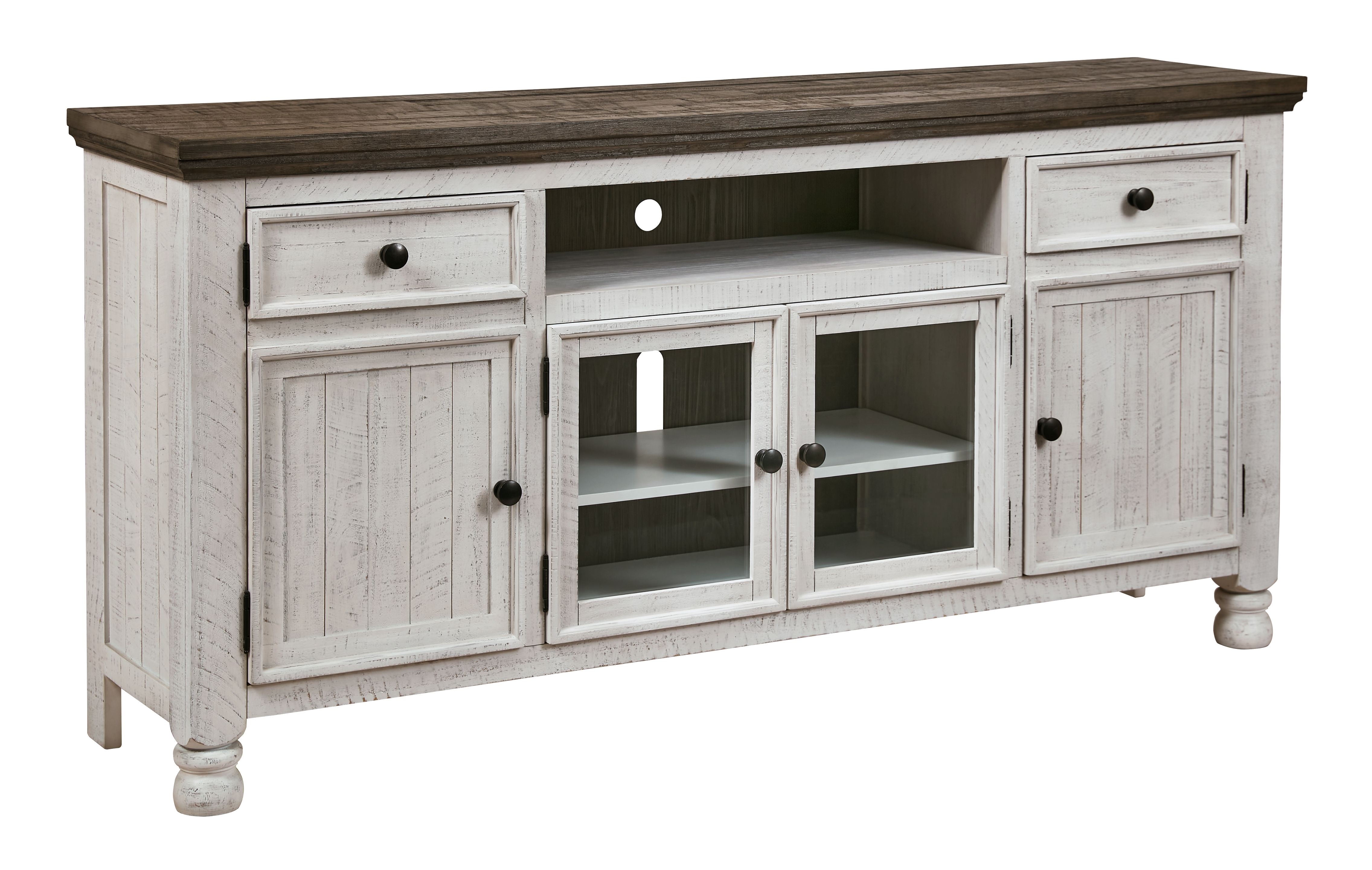 Extra Large TV Stand 4 Doors