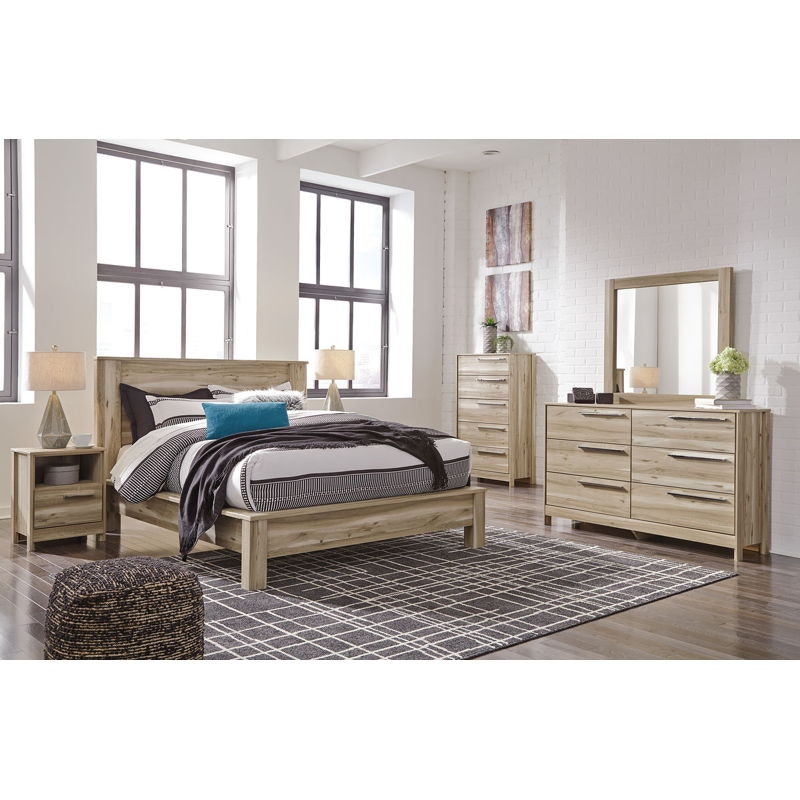 Ashley Kianni 9 Piece Queen Platform Bed Set B23031364657549591
