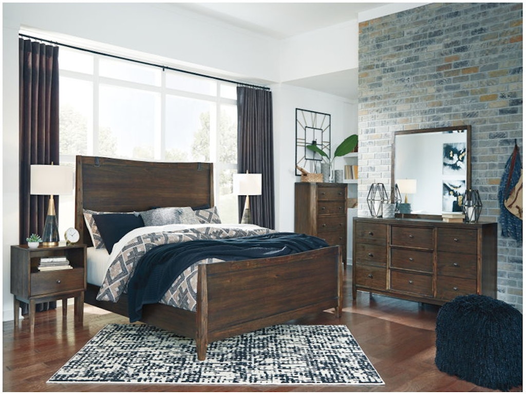 Ashley Kisper 8 Piece California King Panel Bed Set B513 31 36 46