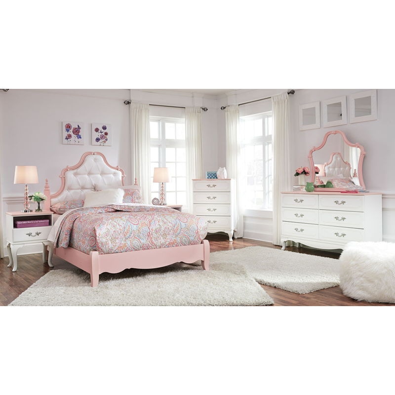 Laddi twin discount upholstered panel bed