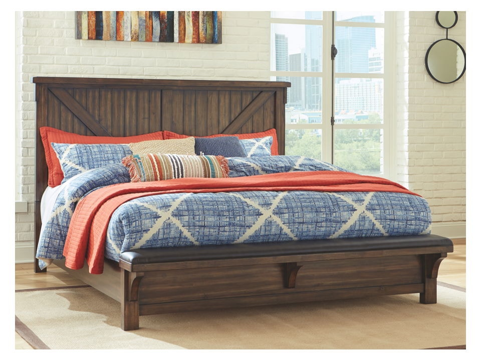 Ashley Lakeleigh Queen Upholstered Bed B718-157-154-96 - Portland, OR ...