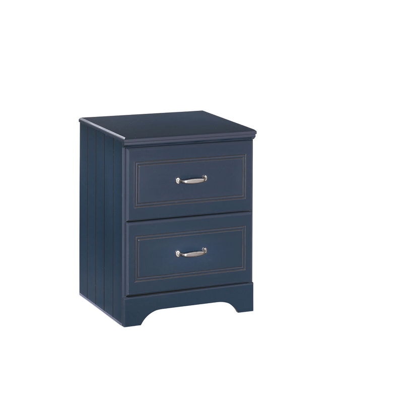 Ashley Leo Dresser and Mirror and Twin Panel Headboard and 2