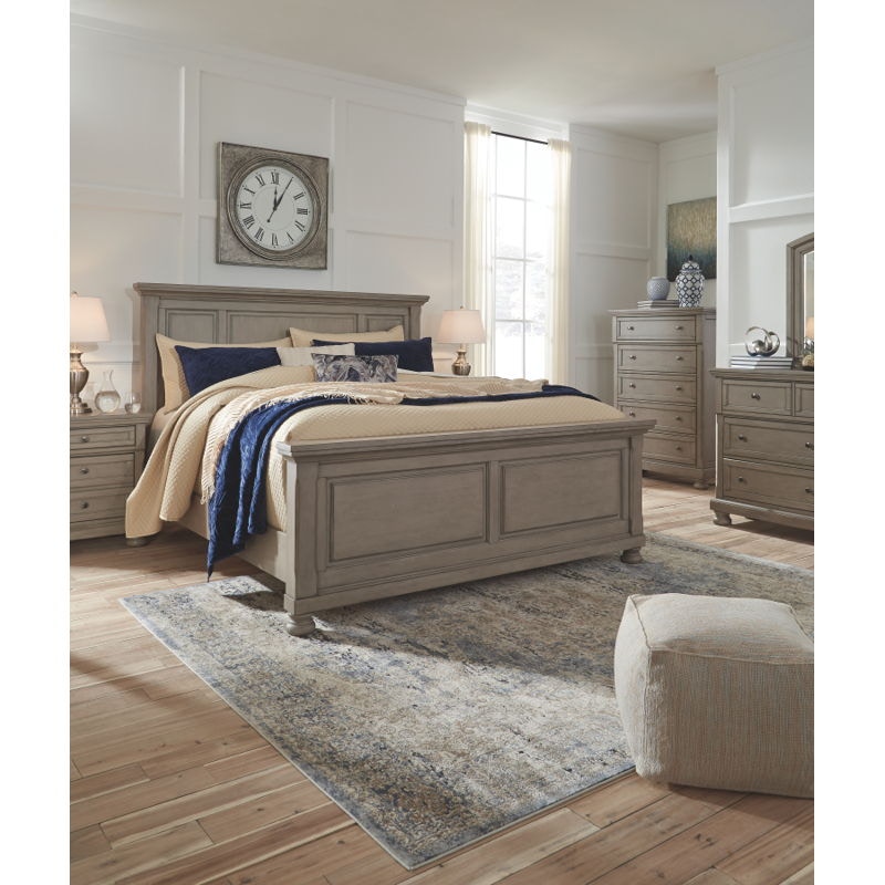 Ashley Lettner 7 Piece California King Panel Bed Set B73331365856