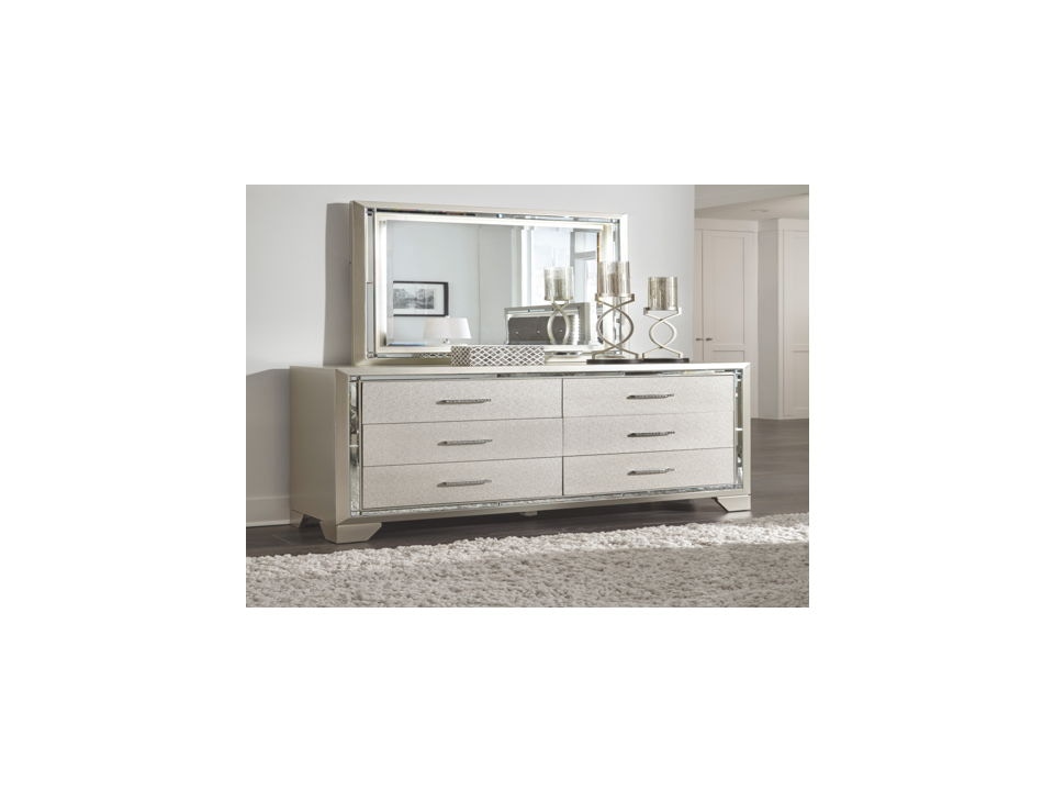 Ashley Lonnix Dresser And Mirror B410-21-26 - Portland, OR | Key Home ...