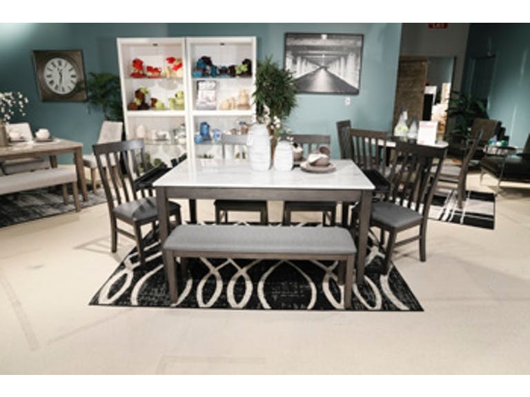 Ashley Luvoni Dining Room Table D464 25 Portland OR Key Home