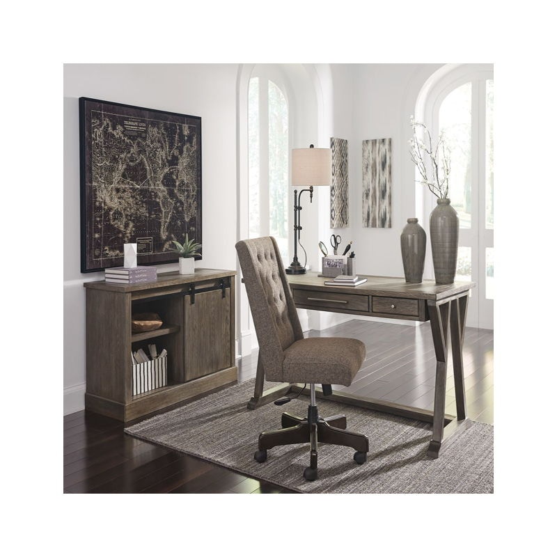 desk and credenza home office