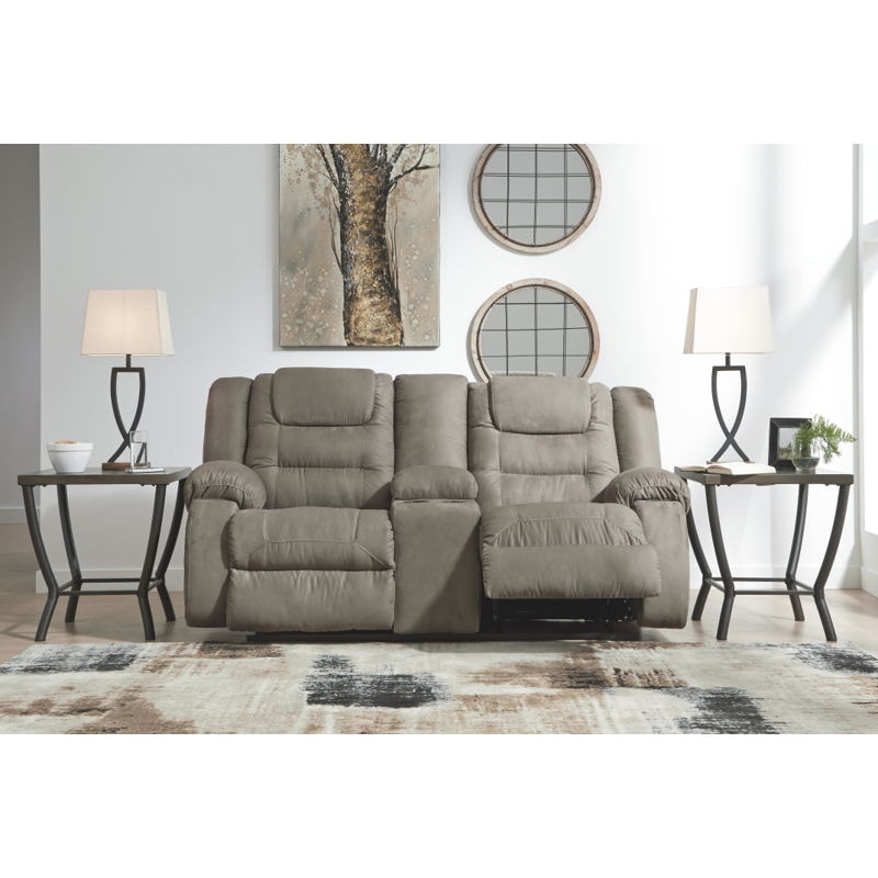 Double discount recliner loveseat