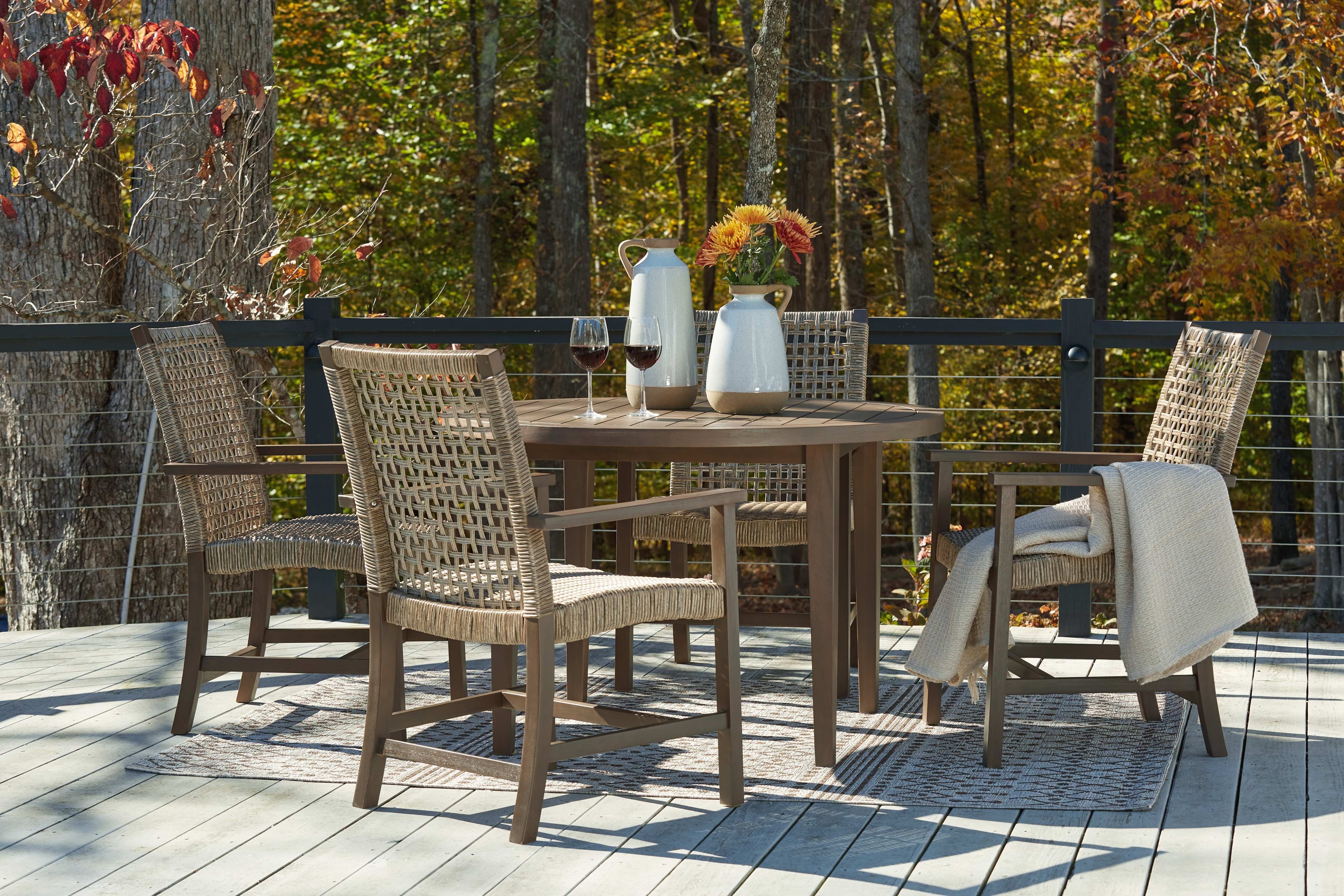 Dining lounge set discount outdoor