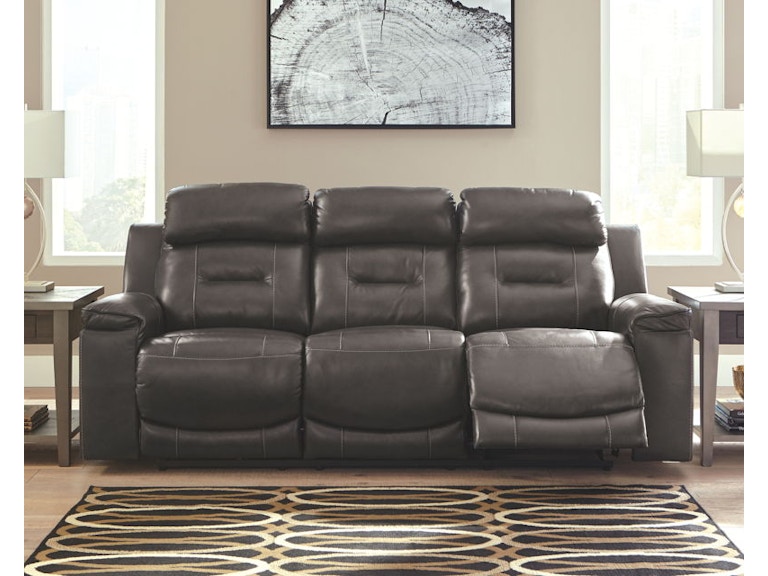 Ashley Pomellato Power Reclining Sofa With Adjustable Headrest Ashley Power Reclining Sofa With Adjustable Headrest U5010115 In Portland Oregon