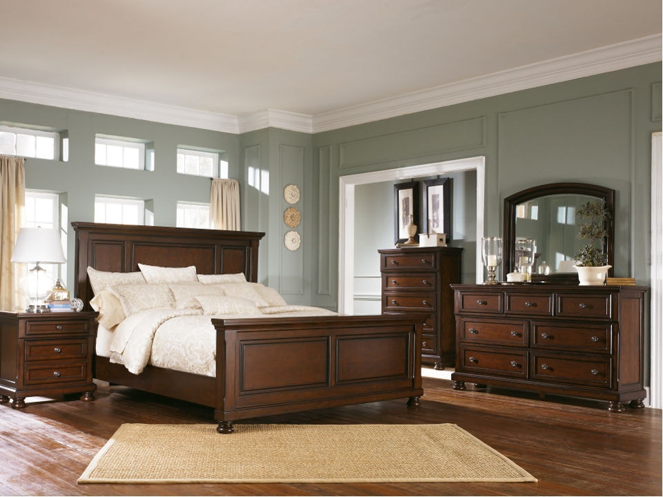 King bedroom deals sets 6 piece