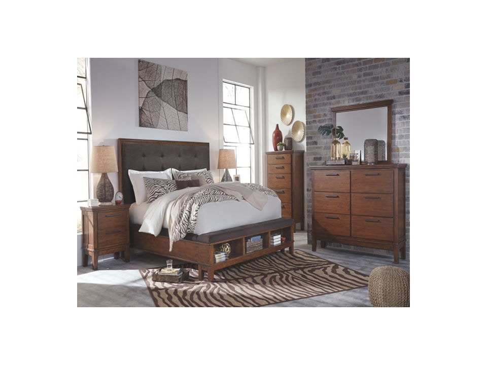 Ashley Ralene 6 Piece King Bed Set - Portland, OR | Key Home Furnishings