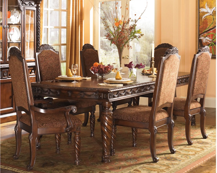 rect dining room ext table