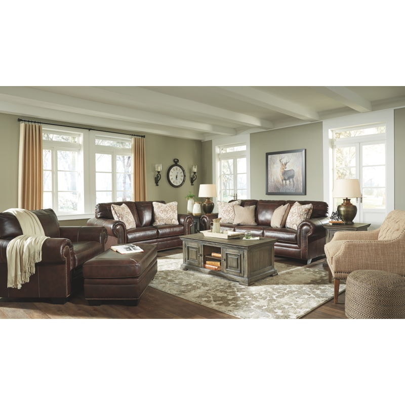 Roleson store leather sectional