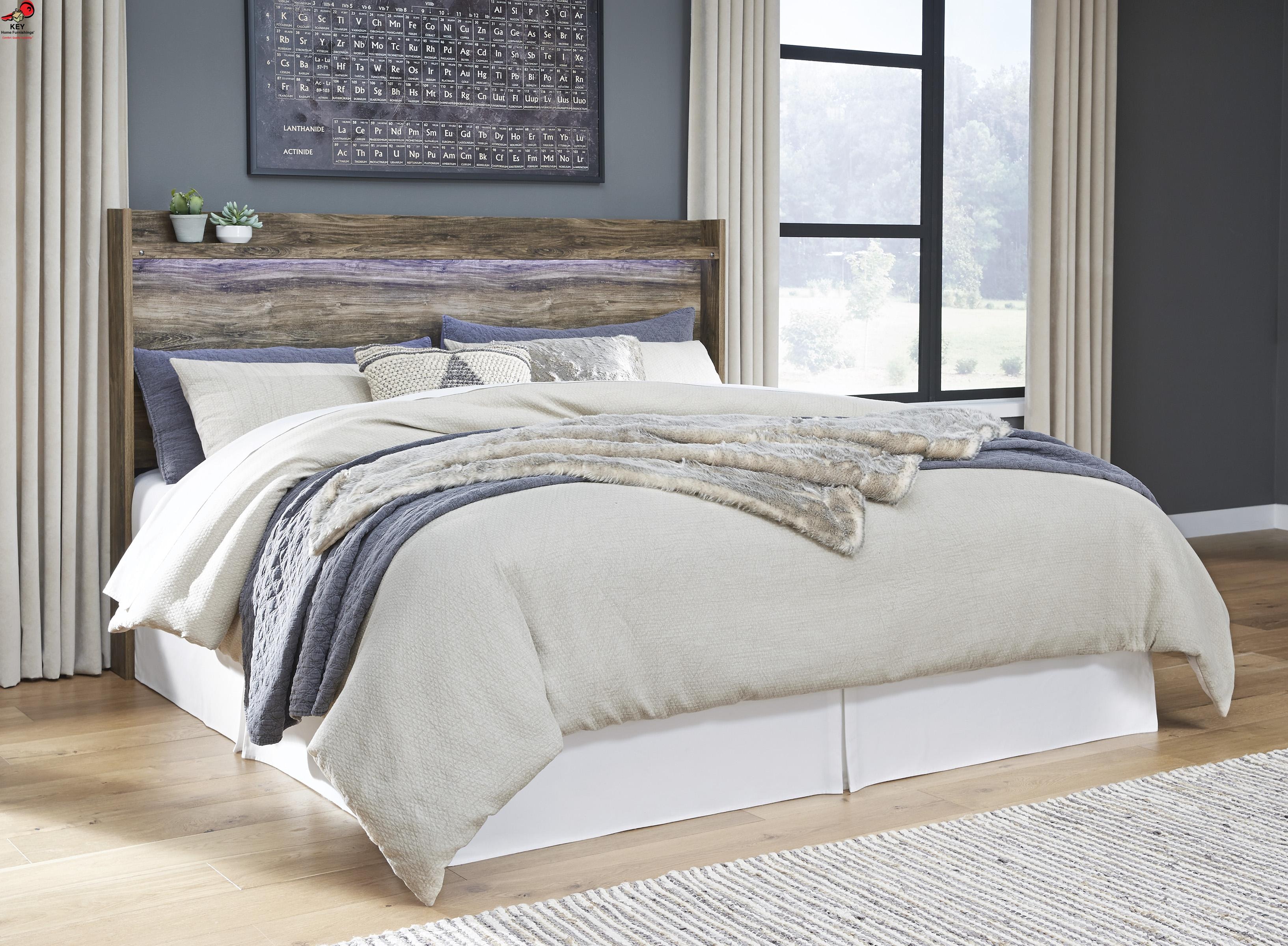 Ashley Rusthaven King Panel Bed B32258B10014 Portland, OR Key