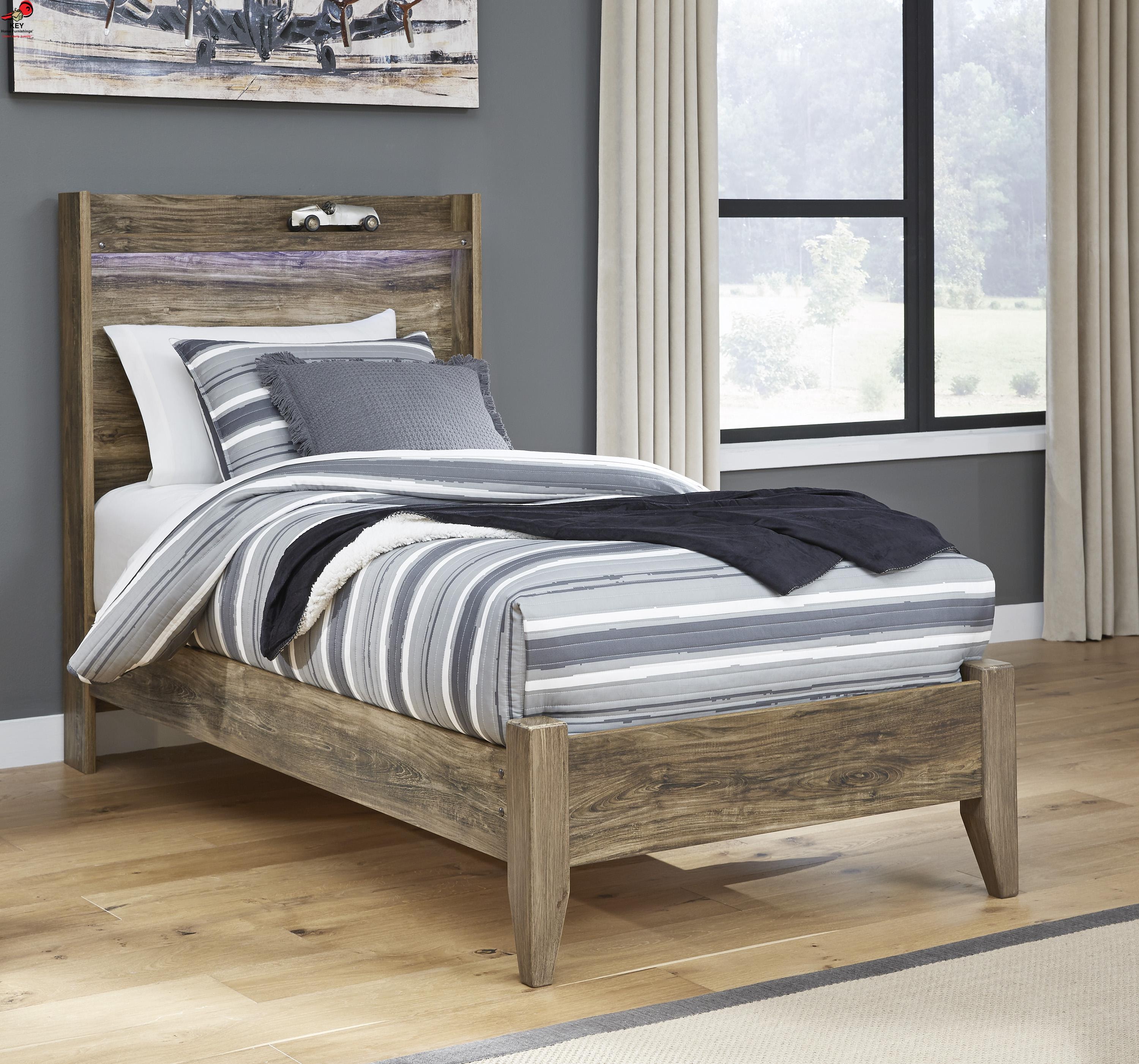 Ashley Rusthaven Twin Panel Bed B3225352 Portland, OR Key Home